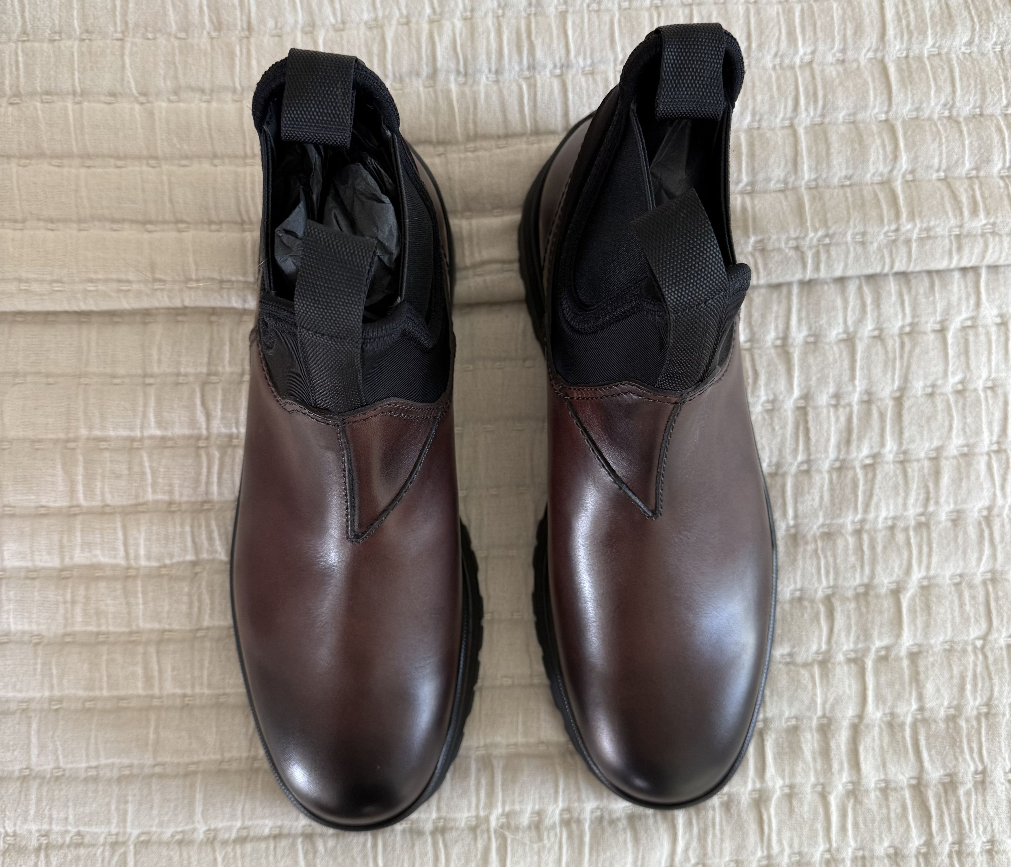 Prada Prada Leather Chelsea Boot Size US 11 / EU 44 - 4 Thumbnail