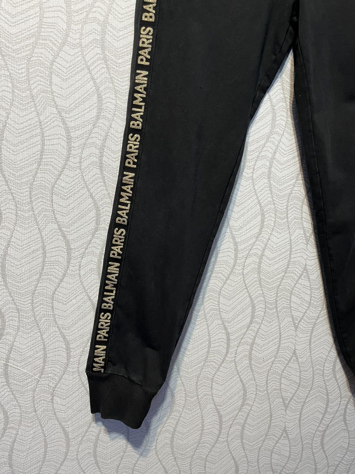 Balmain Balmain Paris Black Stripped Sweatpants Size XS Size US 28 / EU 44 - 2 Thumbnail