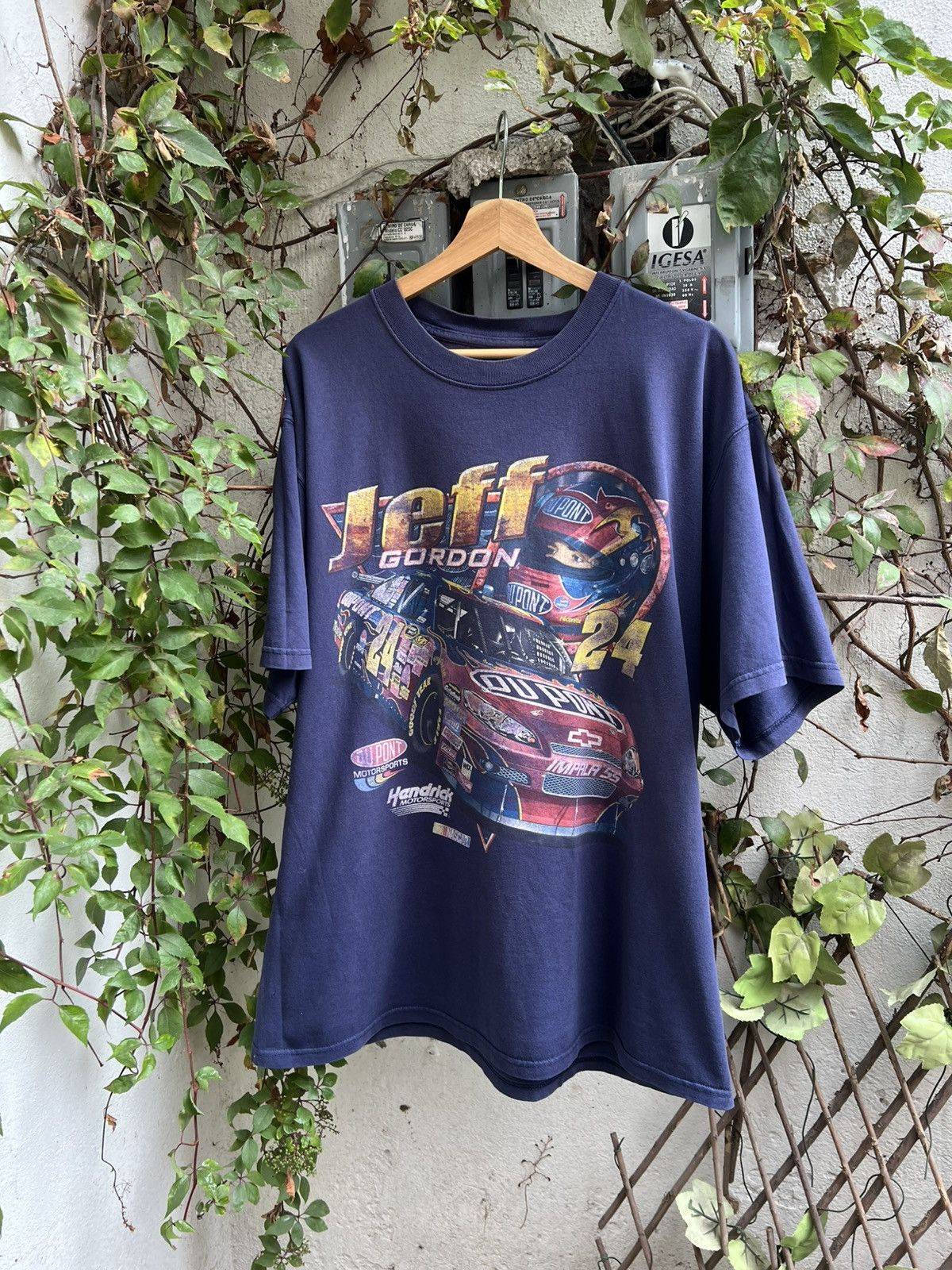 Chase Authentics 90s Jeff Gordon 24 Perfect Faded Racing Motorsports Tee Size US XL / EU 56 / 4 - 1 Preview