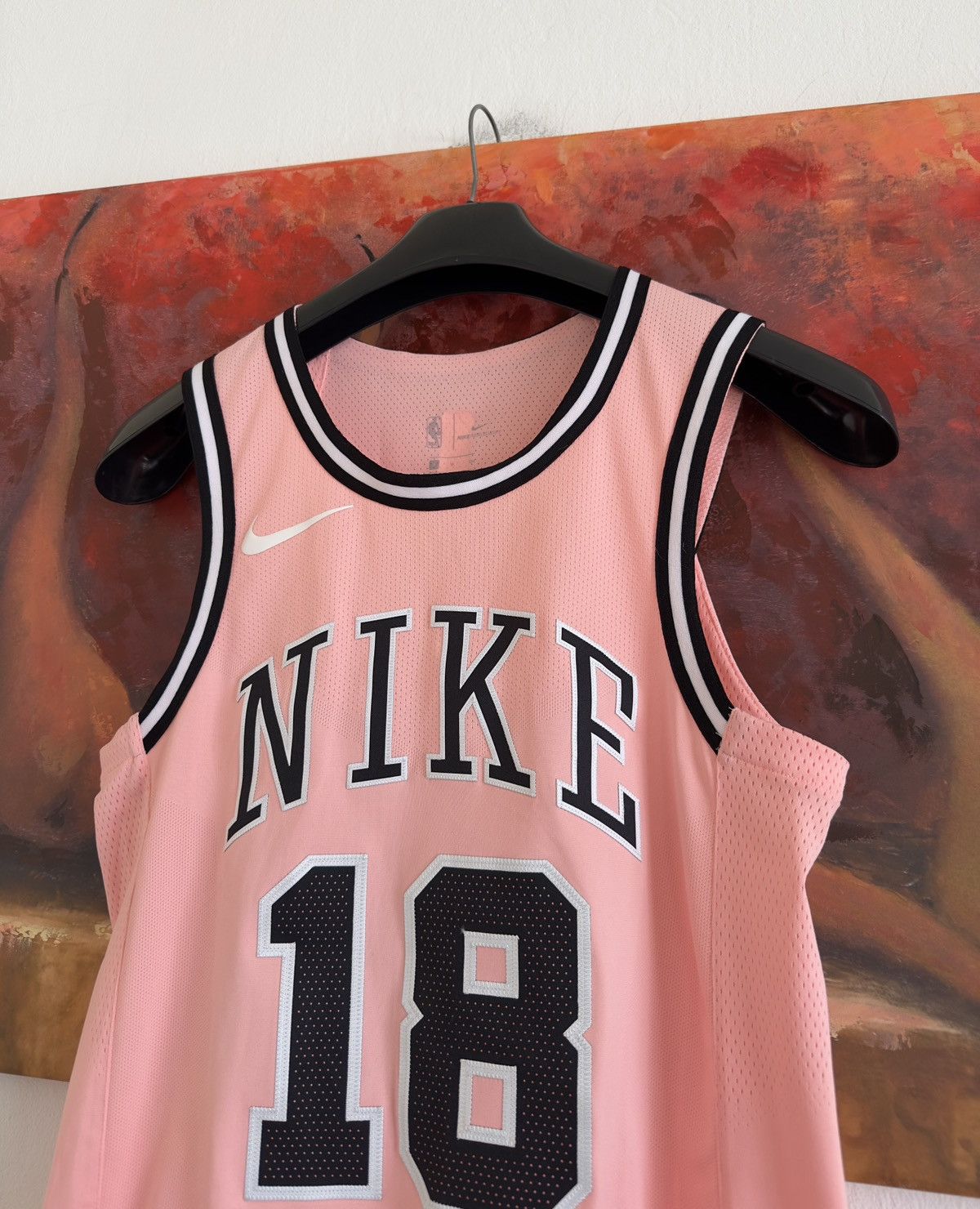 Nike Nike Lab Pink Basketball Jersey 18 Size S Size US S / EU 44-46 / 1 - 3 Thumbnail