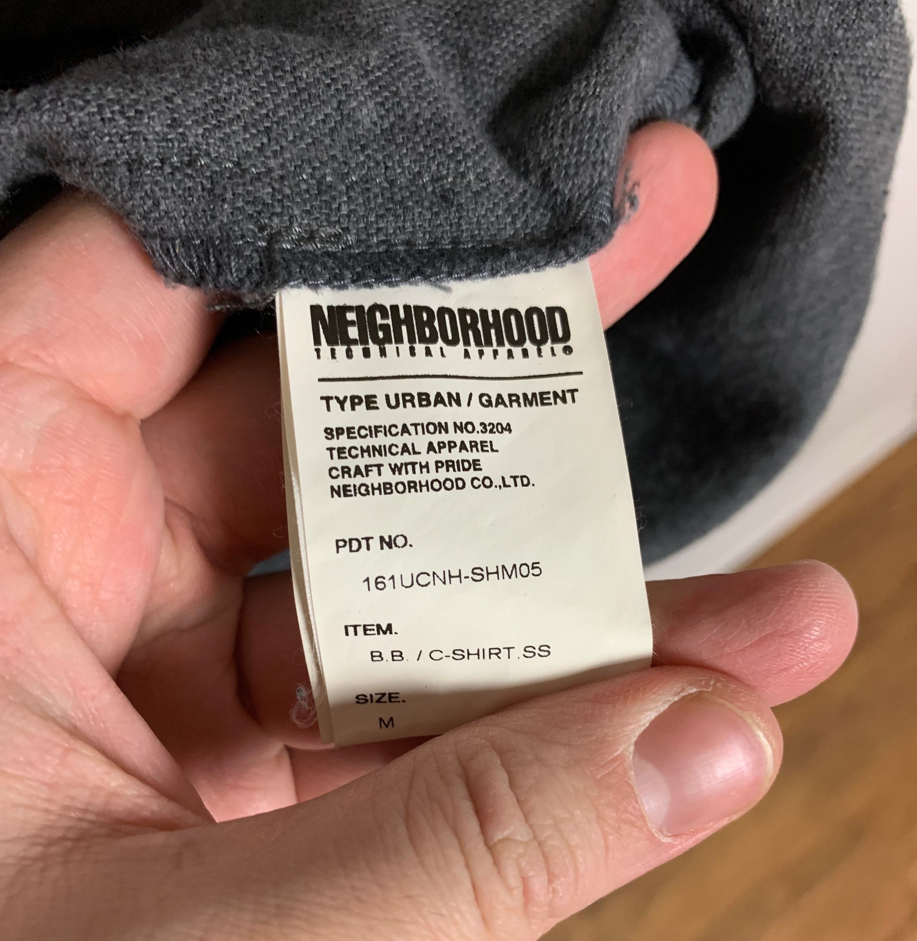 Neighborhood Neighborhood Japan Fleece Baseball Jersey Size US M / EU 48-50 / 2 - 5 Thumbnail