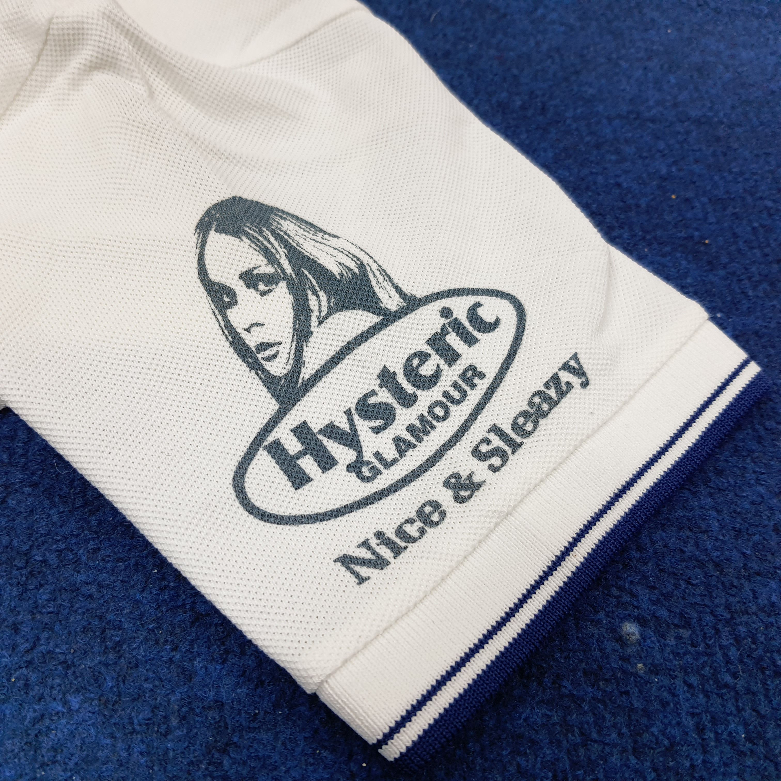 Hysteric Glamour × Japanese Brand × Vintage Vintage Hysteric Glamour Japanese Brand Polo Shirt C219N36 Size US S / EU 44-46 / 1 - 7 Thumbnail