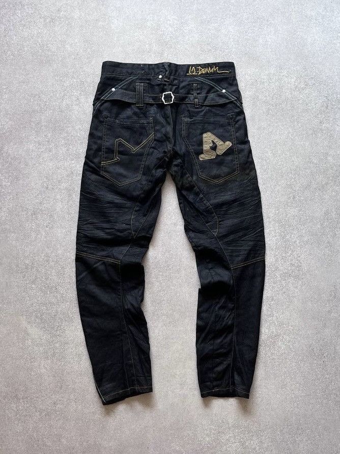 Japanese Brand Vintage J2 Baggy Avantgarde Jeans Y2K 32 Size US 32 / EU 48 - 1 Thumbnail