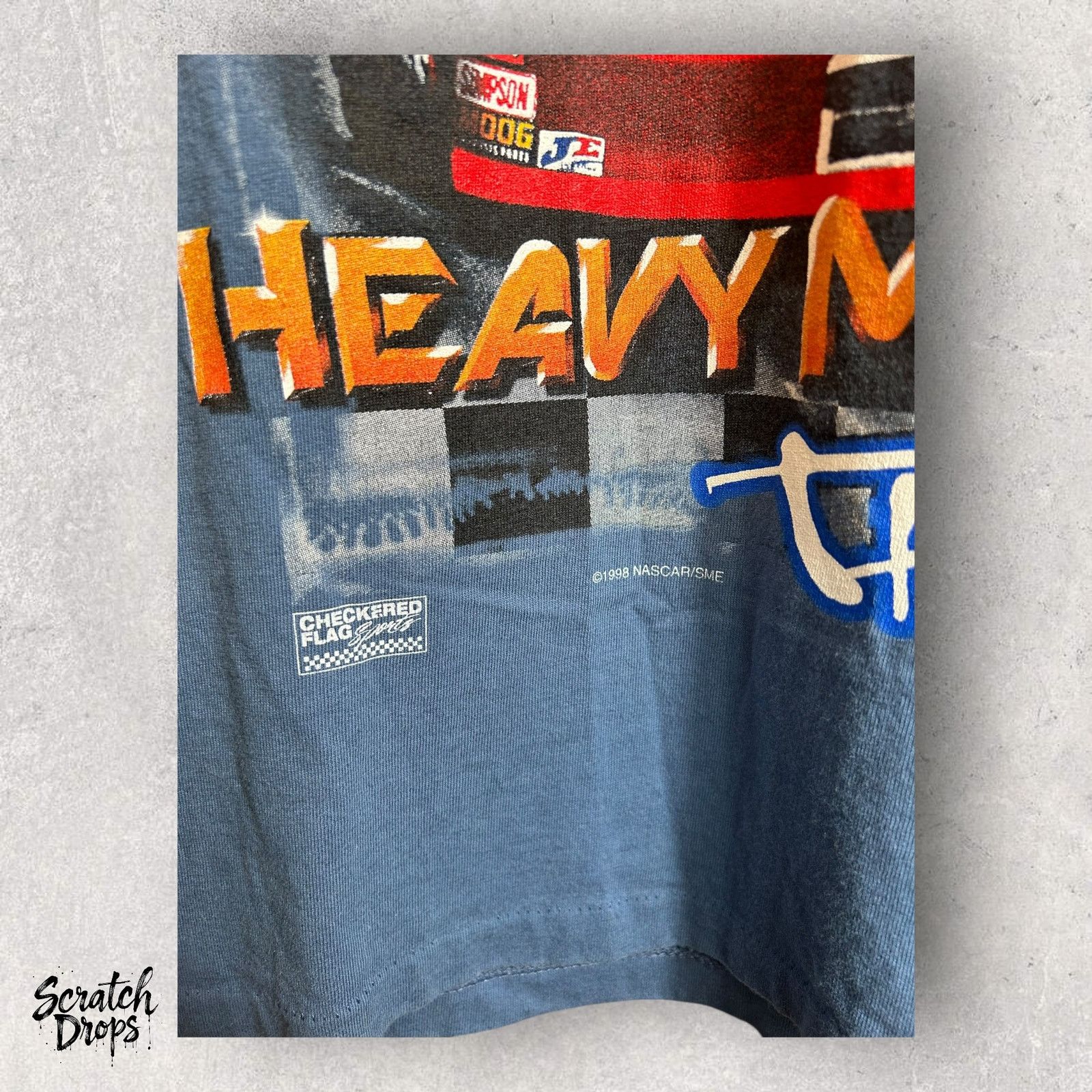 NASCAR Vintage 1998 NASCAR Winston Cup AOP Single Stitch USA Made Size US L / EU 52-54 / 3 - 2 Thumbnail