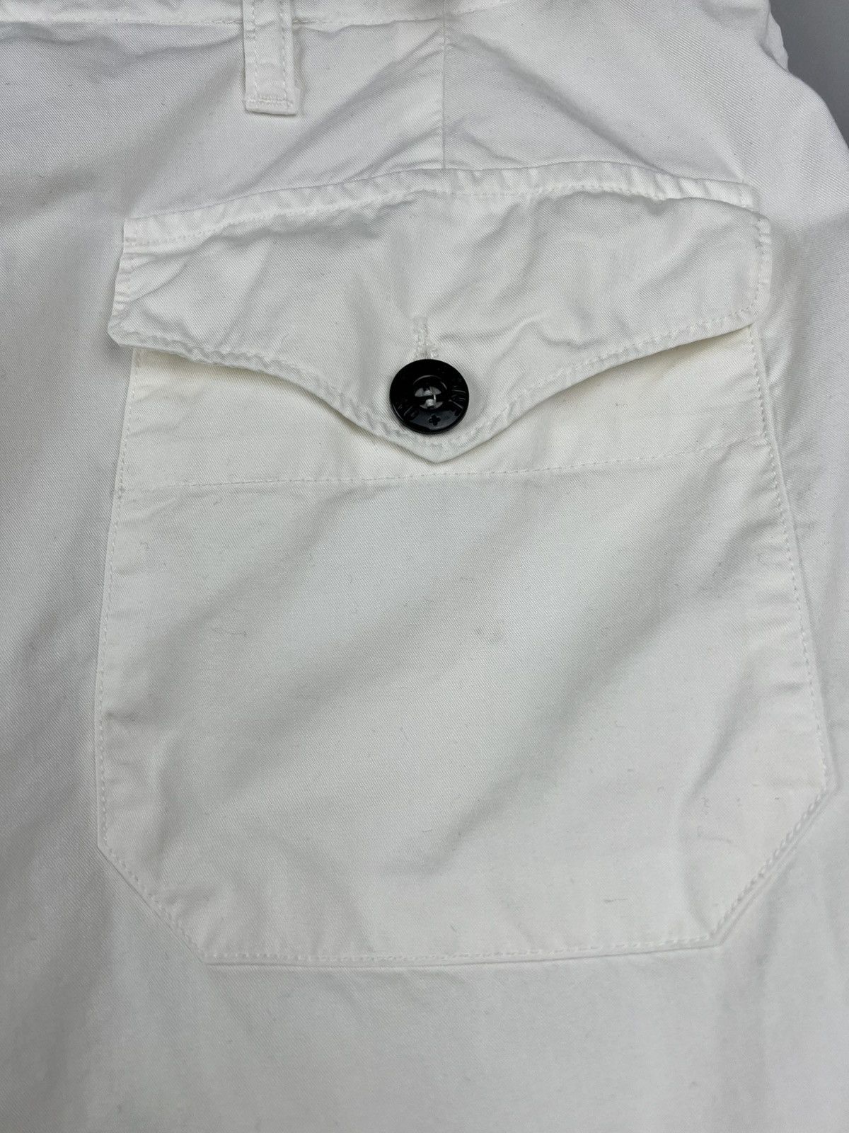 C.P. Company × Stone Island × Vintage Stone Island Vintage Yachting Shorts Chino White Size US 32 / EU 48 - 12 Thumbnail