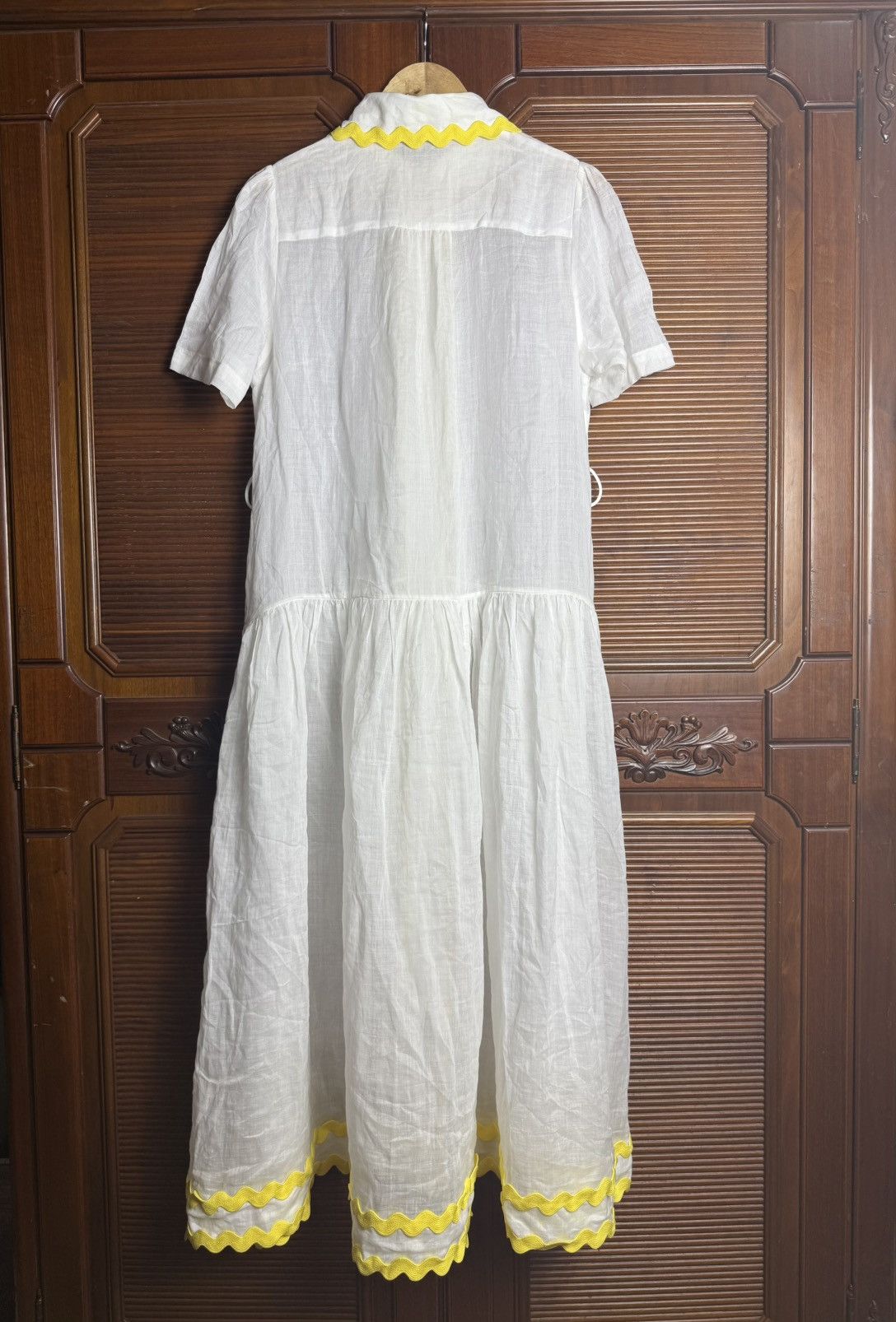 Zimmermann Zimmermann Cira Rickrack-Trim Rammie Midi Dress Size M / US 6-8 / IT 42-44 - 3 Thumbnail