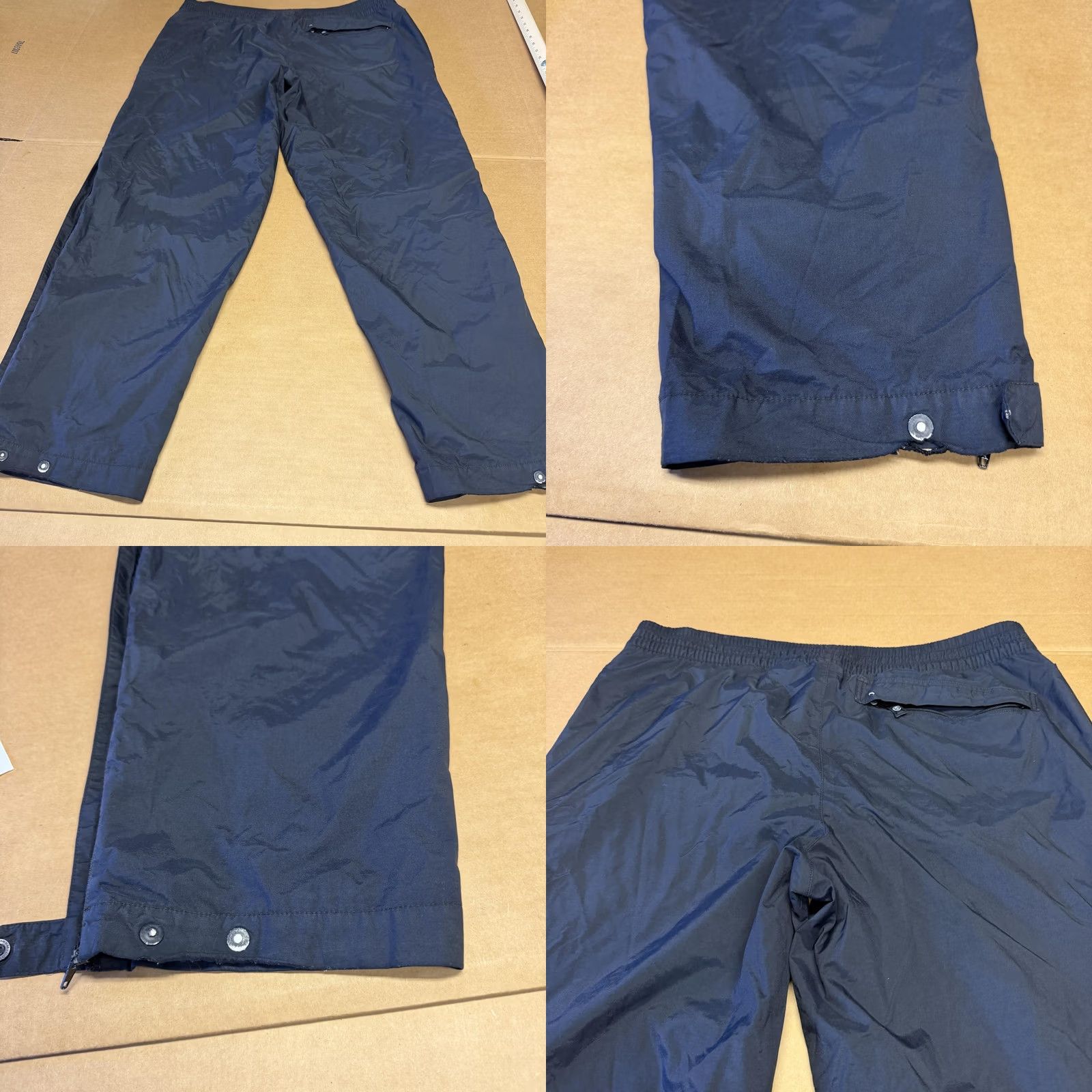 Nike Nike Storm-FIT Golf Pants Mens L Gray Waterproof Elastic Waist Zip Cuff Windproof Rain Pants Mens Clothing Size US 33 - 10 Thumbnail
