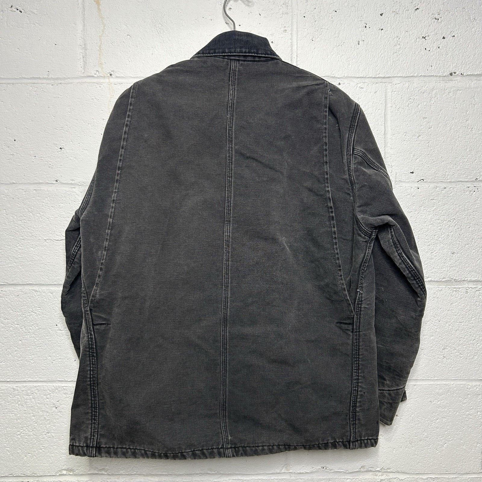 Carhartt Vintage Faded Carhartt Blanket-Lined Chore Coat “Black” C01 Size US L / EU 52-54 / 3 - 2 Thumbnail
