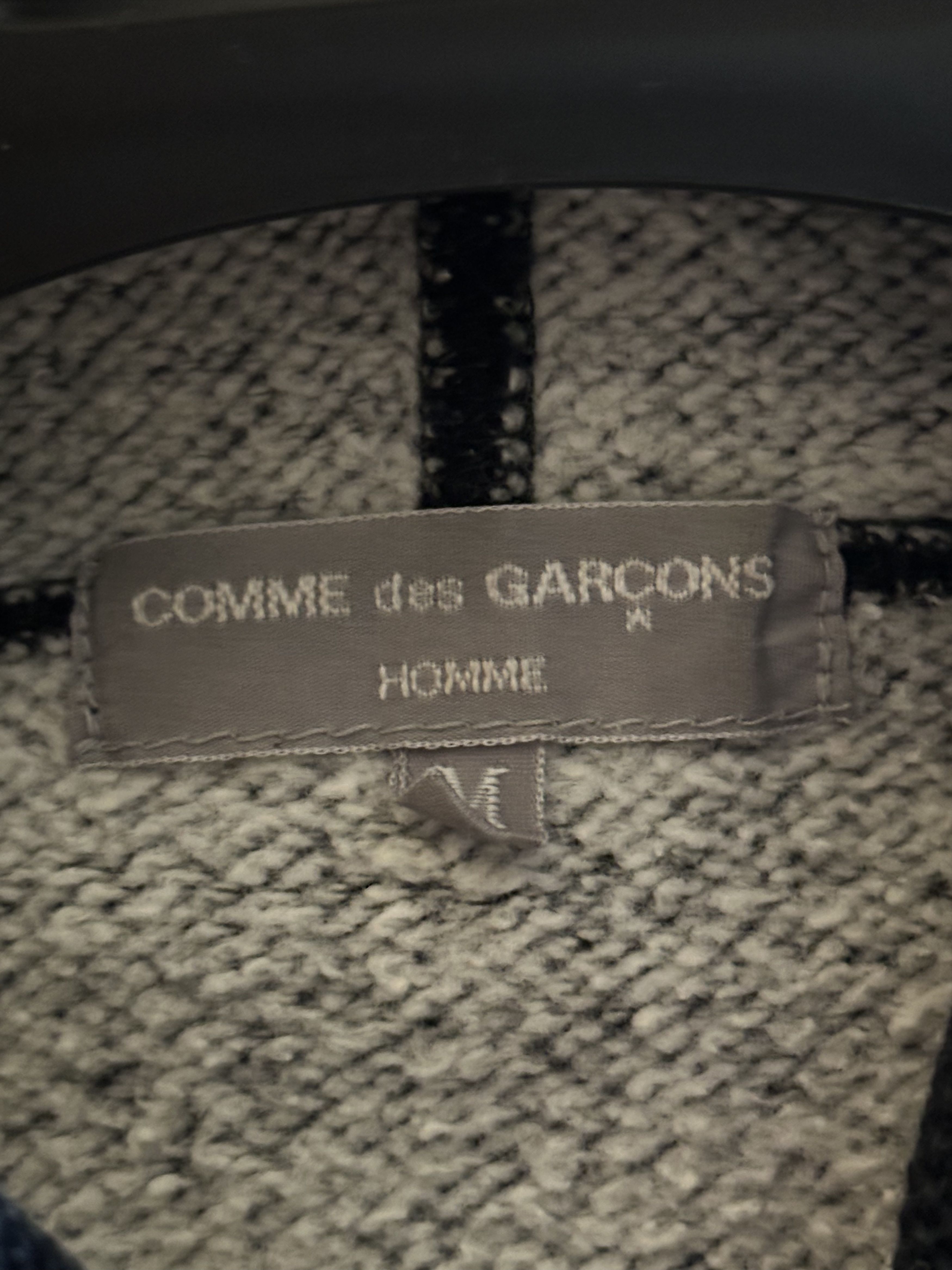 Comme des Garcons Homme Comme Des Garcons Homme Black Hood Pullover Size US S / EU 44-46 / 1 - 2 Thumbnail