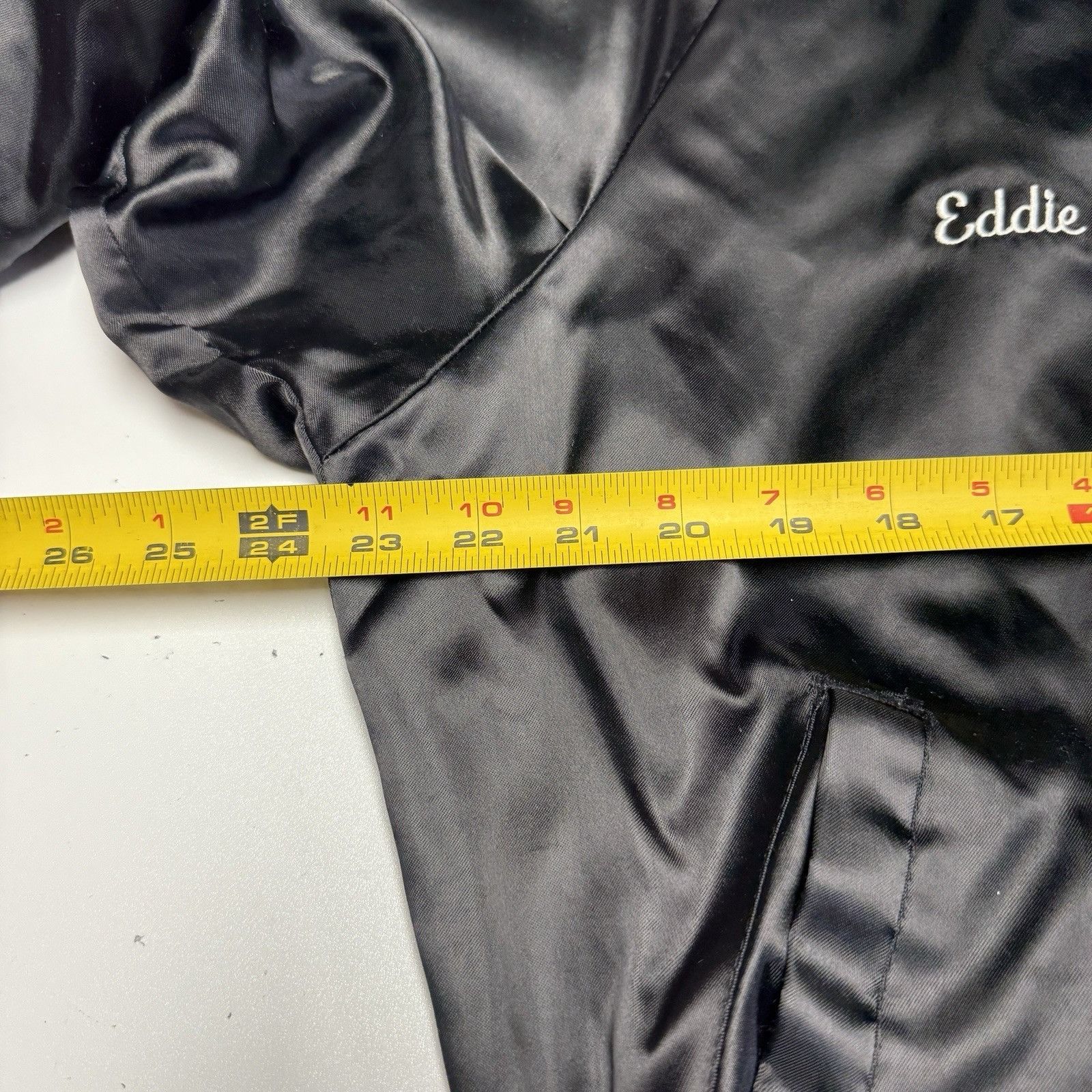 Vintage Vintage 8 Ball Billiards League Jacket Mens L 23.5x25.5 Size US L / EU 52-54 / 3 - 16 Thumbnail