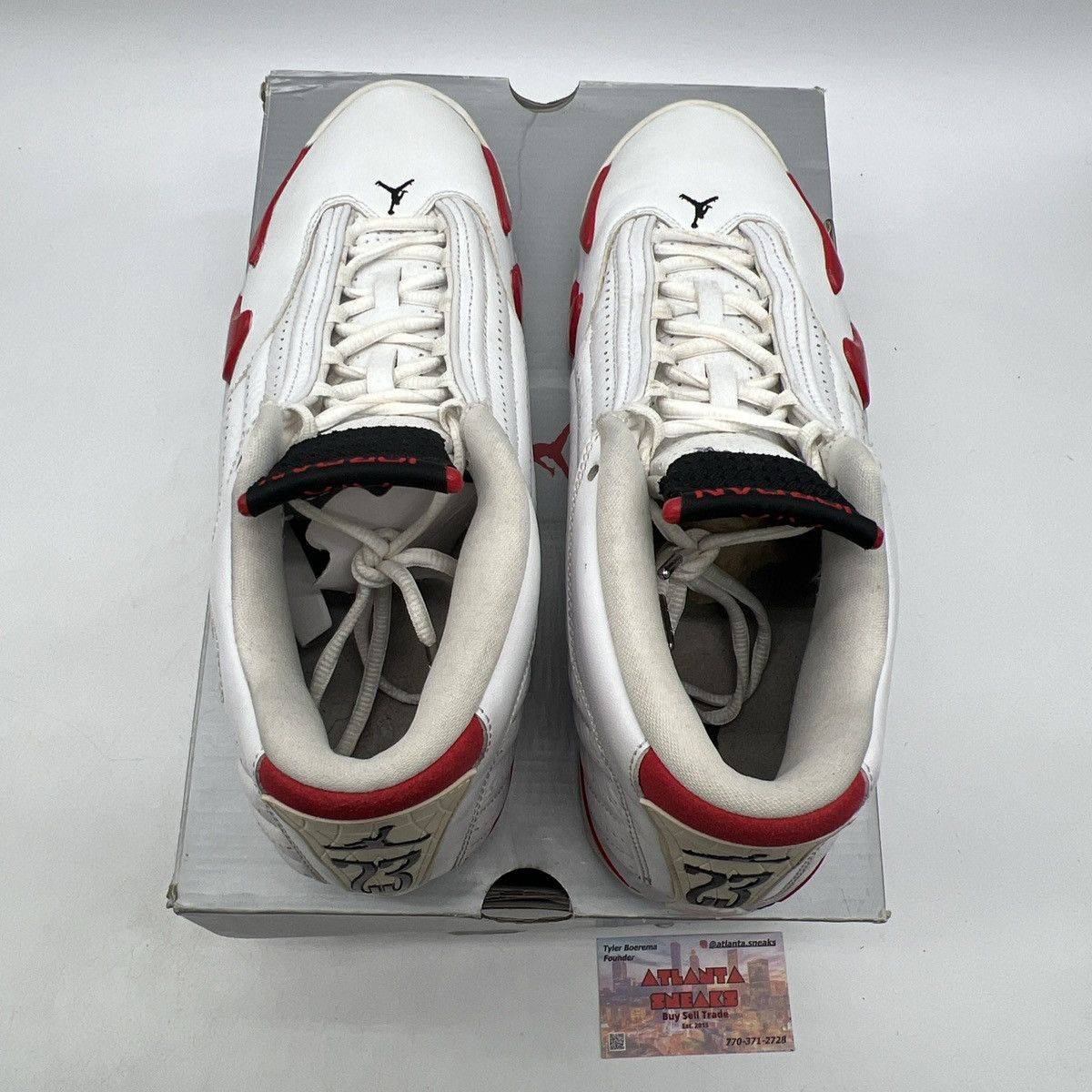 Jordan Brand Air Jordan 14 candy cane Size US 11.5 / EU 44-45 - 7 Thumbnail