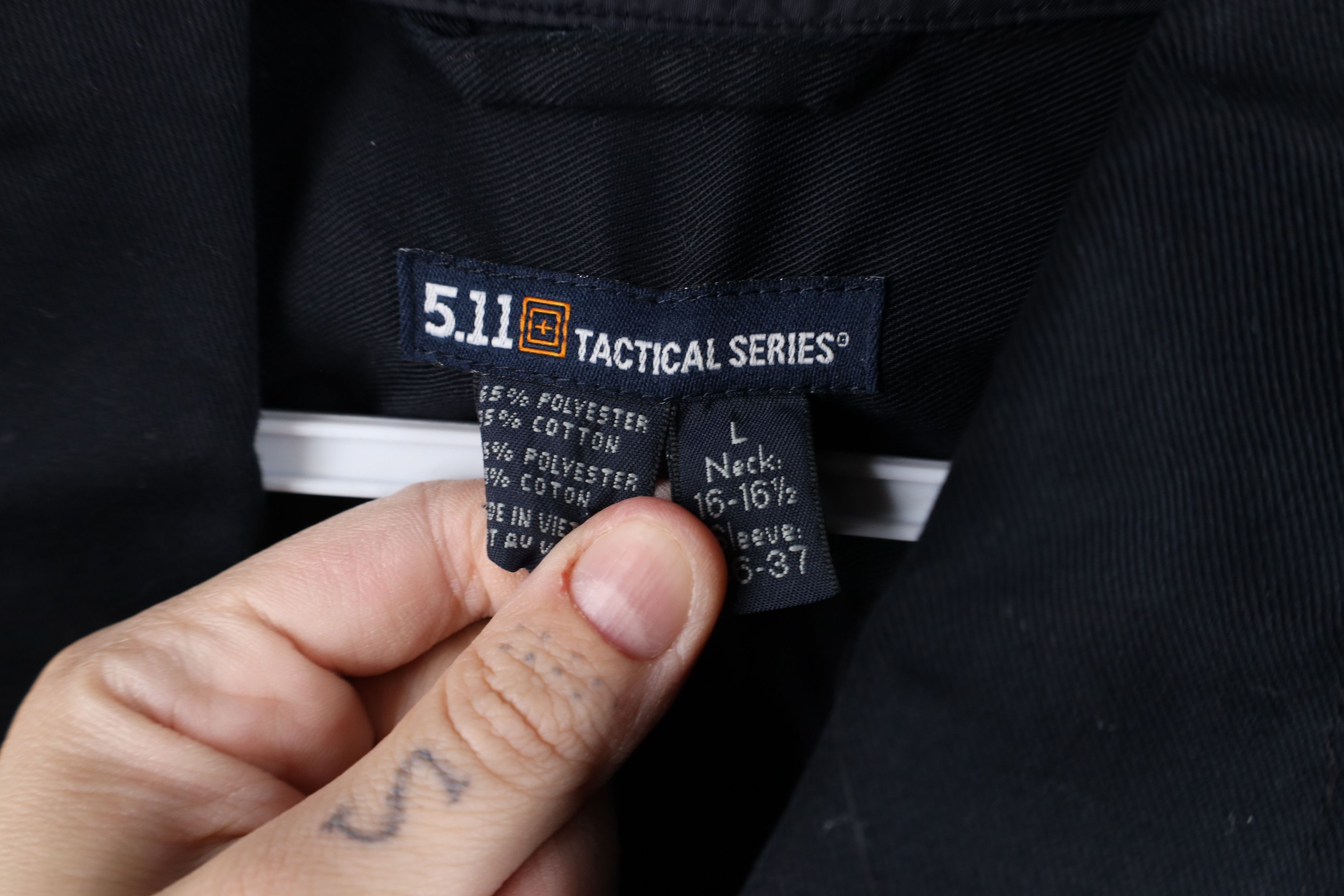 Vintage New 5.11 Tactical Series Patrol Duty Uniform Shirt Blue Size US L / EU 52-54 / 3 - 9 Thumbnail