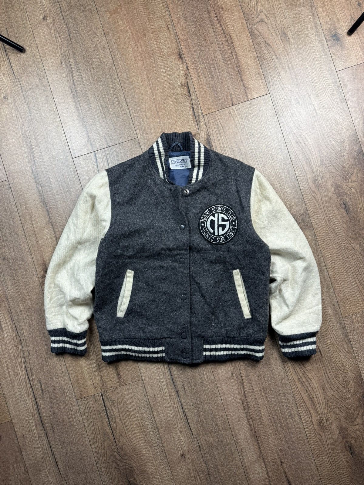 Edition Japan Passy Miami Sports Club Varsity Bomber Jacket Made in Japan Size US S / EU 44-46 / 1 - 1 Thumbnail
