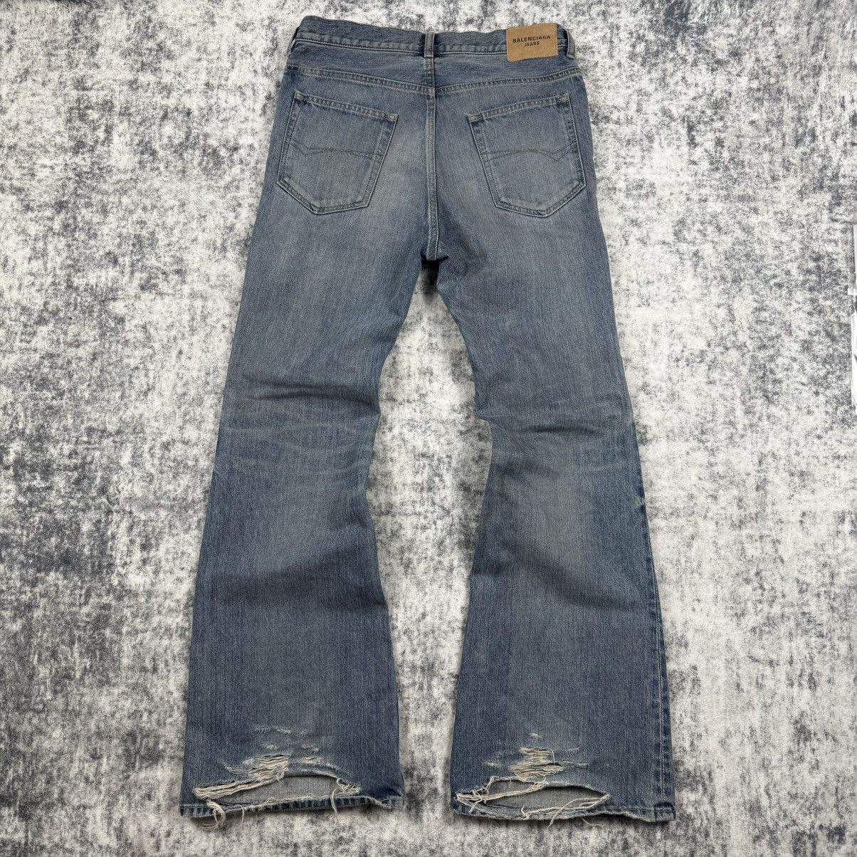Balenciaga Balenciaga Low-Rise Flared Denim ‘Blue’ Jeans Size US 30 / EU 46 - 4 Thumbnail