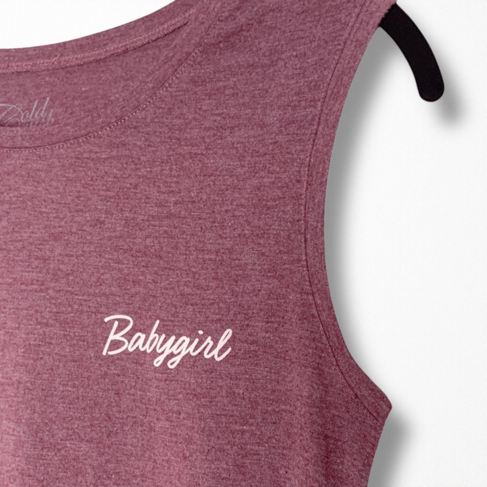 Designer Cold Crush Sleeveless Babygirl Tee - Size S Size S / US 4 / IT 40 - 3 Thumbnail