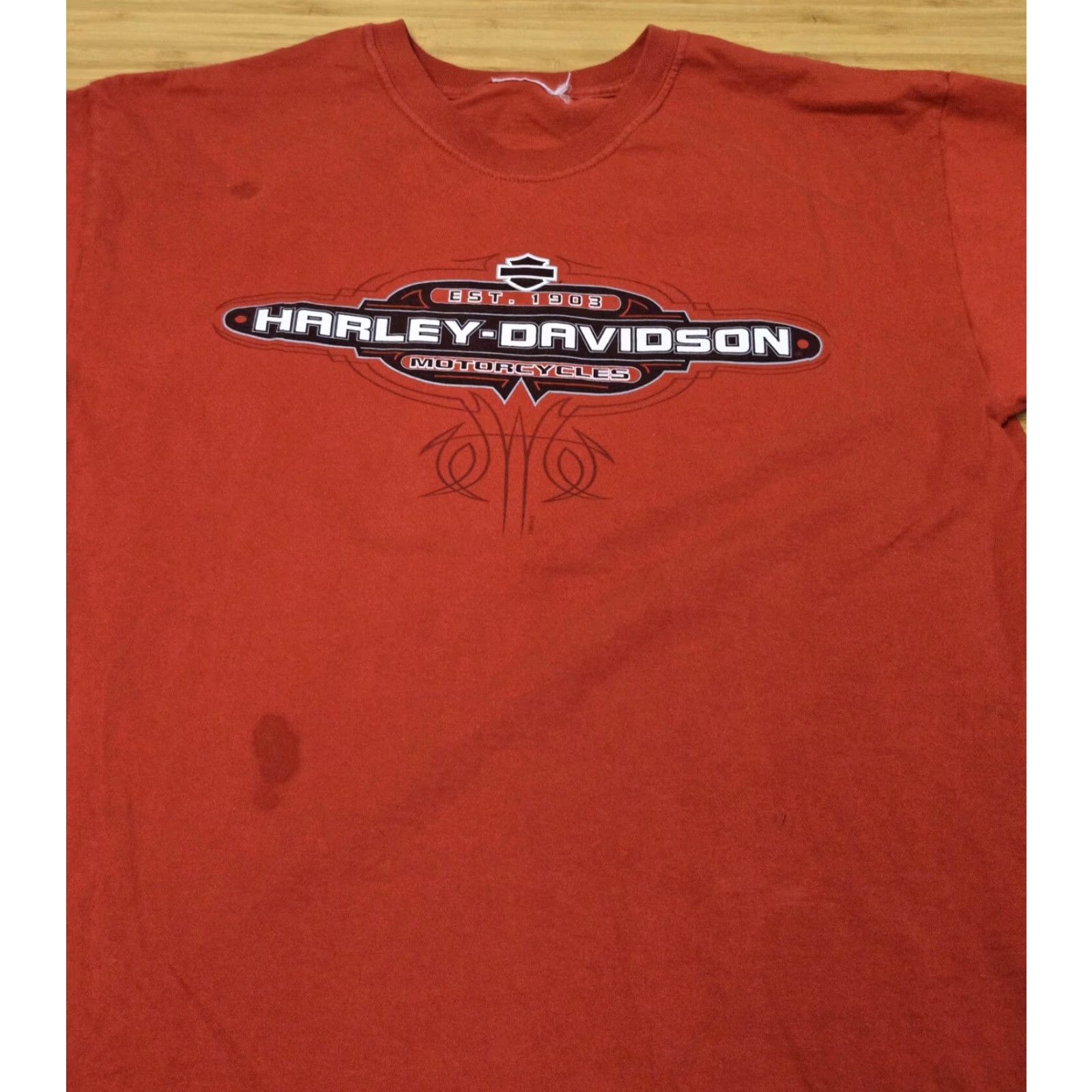 Harley Davidson Harley-Davidson Shirt Mens Large Mile High Denver Colorado Biker Motorcycle Tee Size US M / EU 48-50 / 2 - 2 Thumbnail