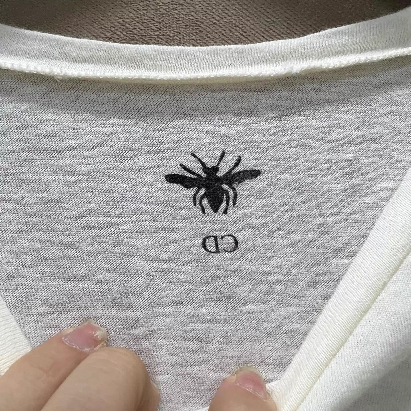 Dior DIOR 95 New White Logo S/S Tee M Size M / US 6-8 / IT 42-44 - 3 Thumbnail