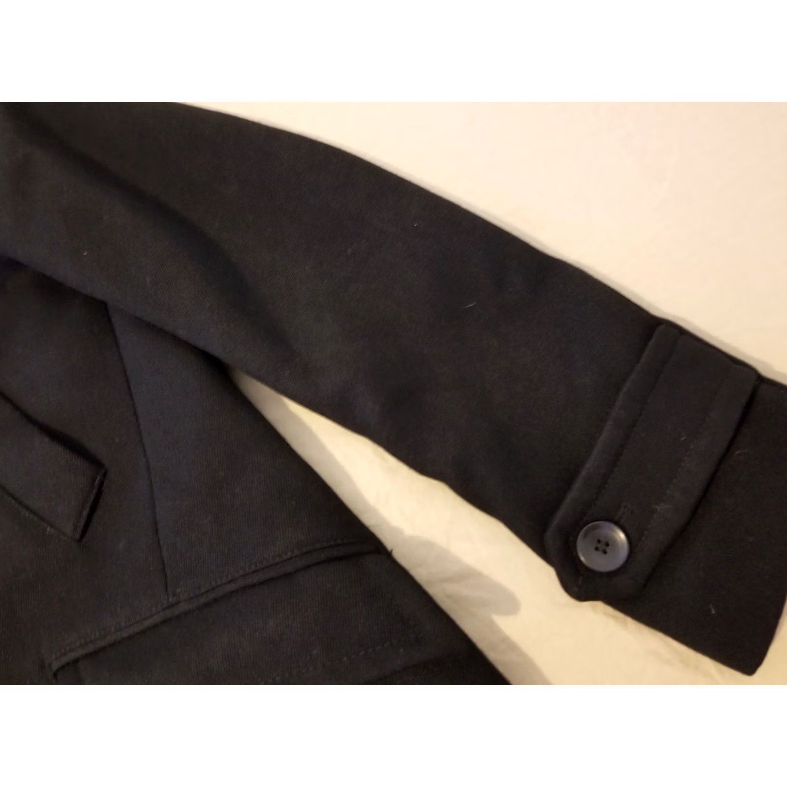 H&M Mens H&M Overcoat Jacket Black 42R Casual Business Formal Size US XS / EU 42 / 0 - 5 Thumbnail