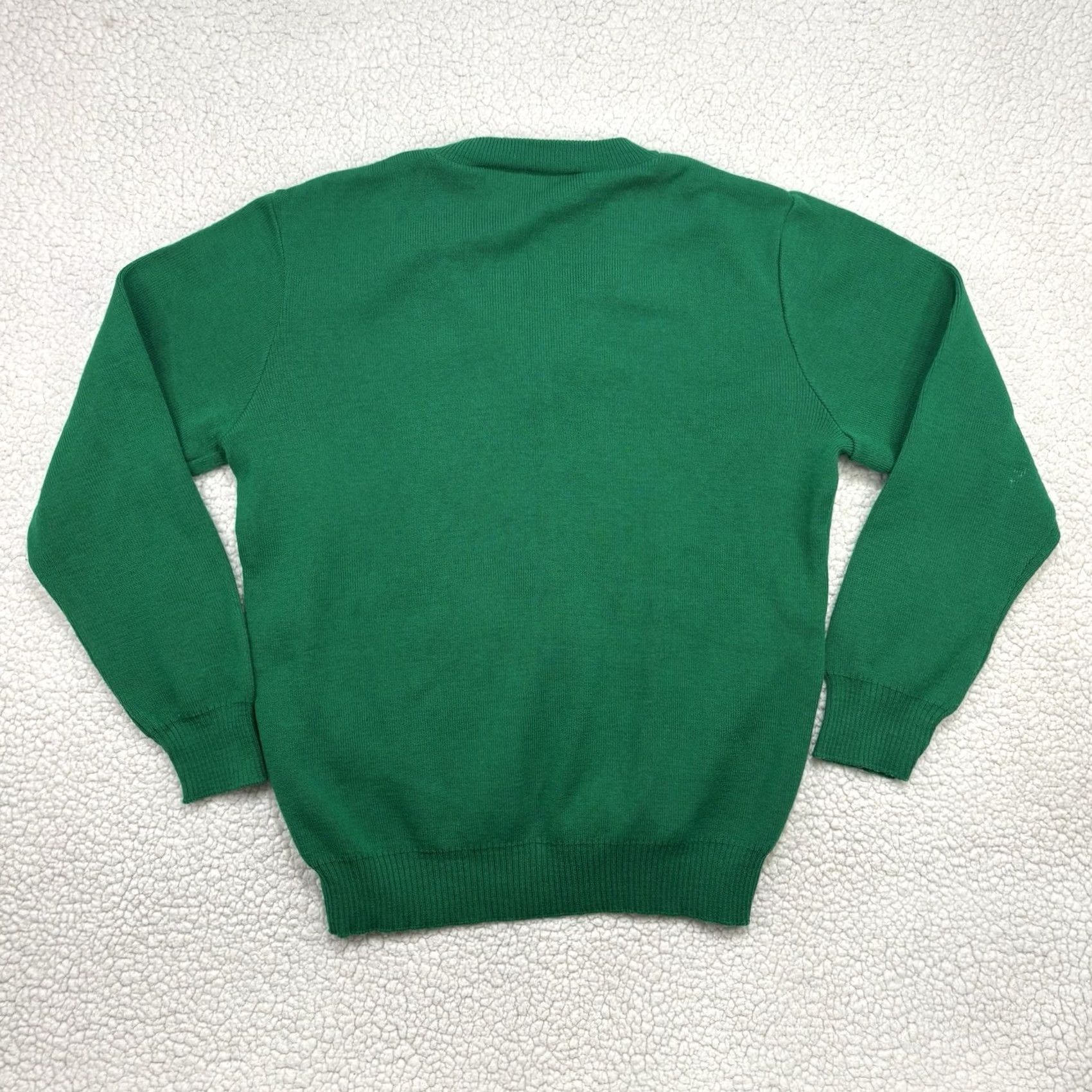 Vintage VINTAGE Ross Ireland Sweater Mens M Green V Neck Pullover Embroidered Logo Clovers Size US M / EU 48-50 / 2 - 7 Thumbnail