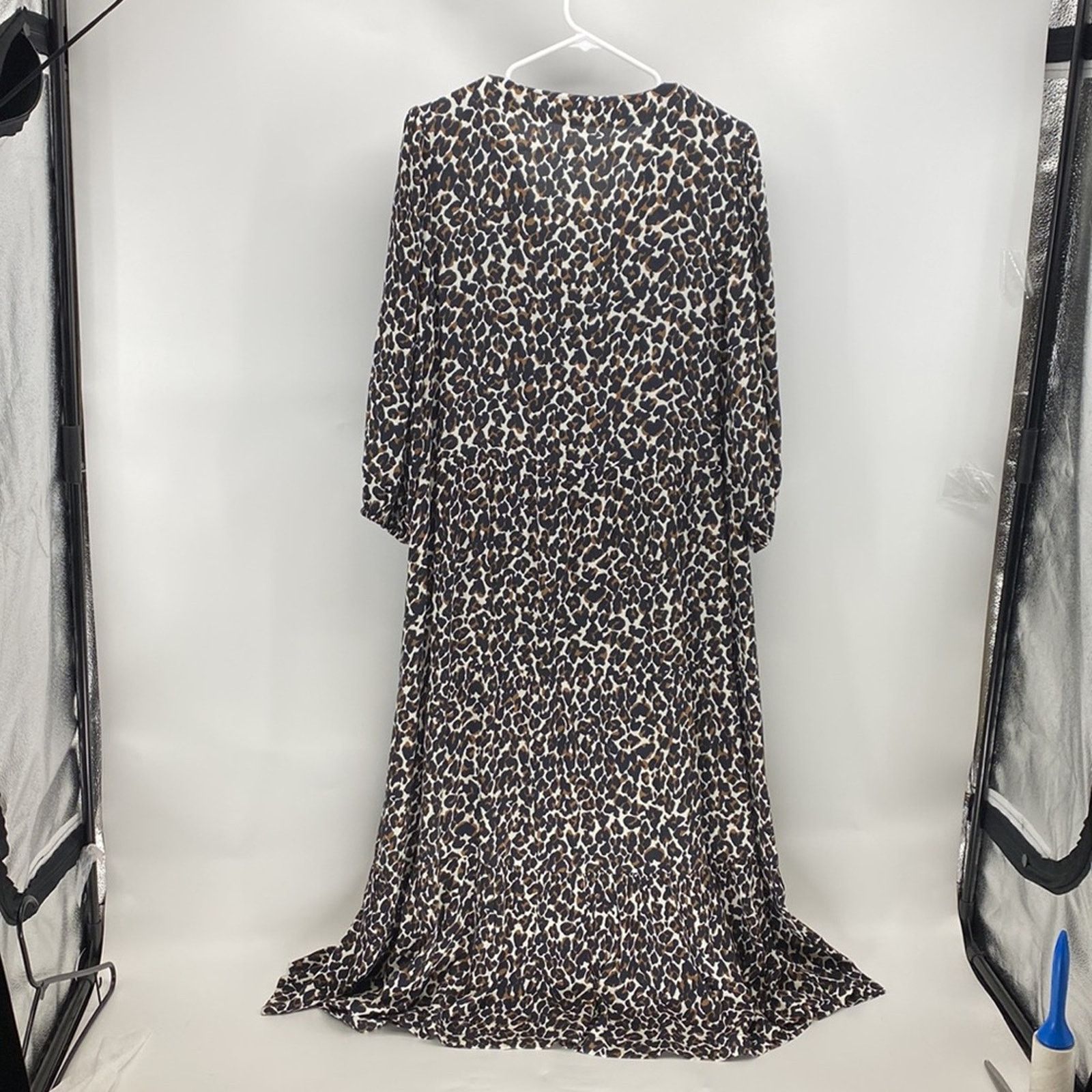 Rebecca Minkoff Rebecca Minkoff chelsea leopard print button front dress M Size M / US 6-8 / IT 42-44 - 12 Thumbnail