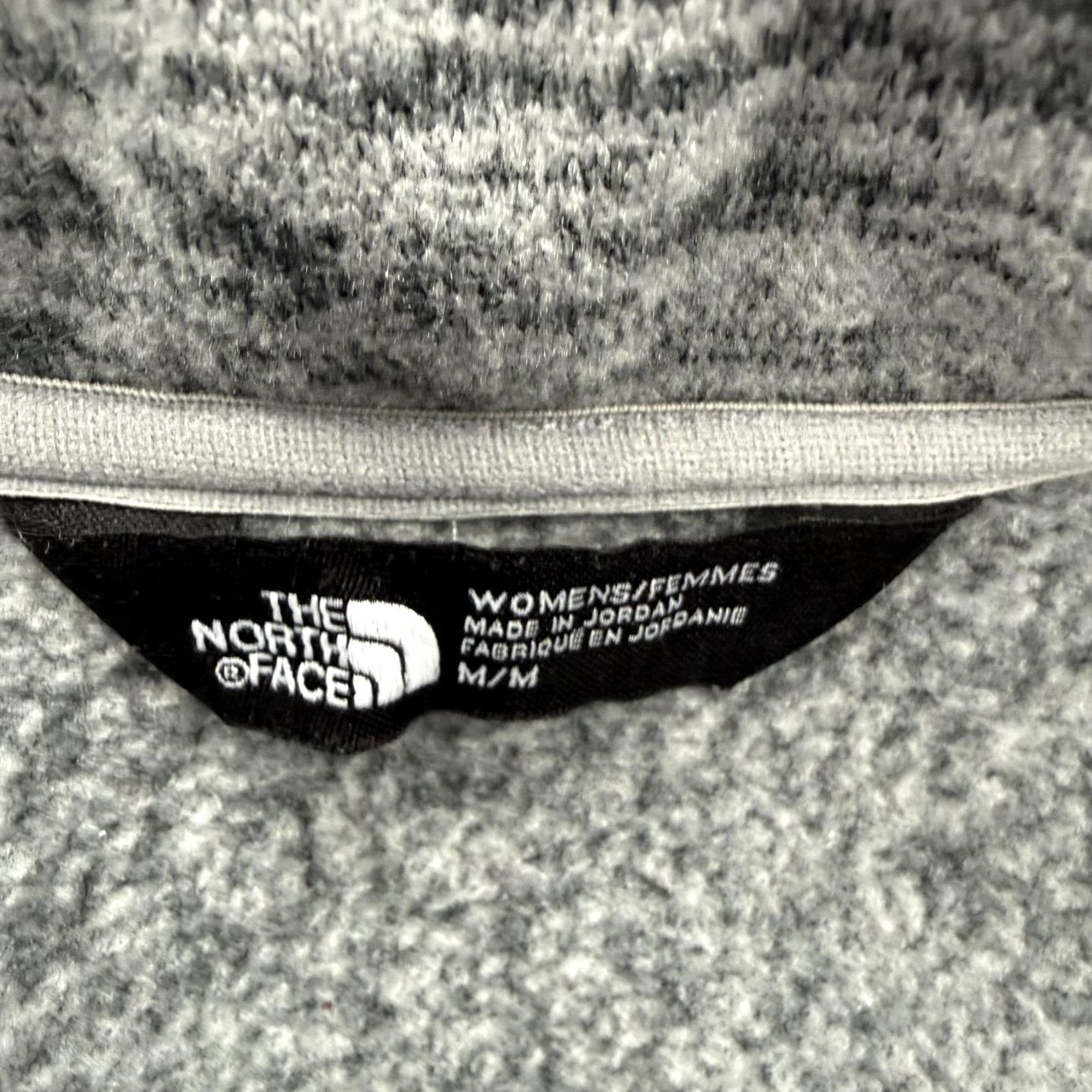 The North Face The North Face Jacket Womens Medium Gray Fleece Full Zip Beaver Creek Ski Resort Size M / US 6-8 / IT 42-44 - 3 Thumbnail