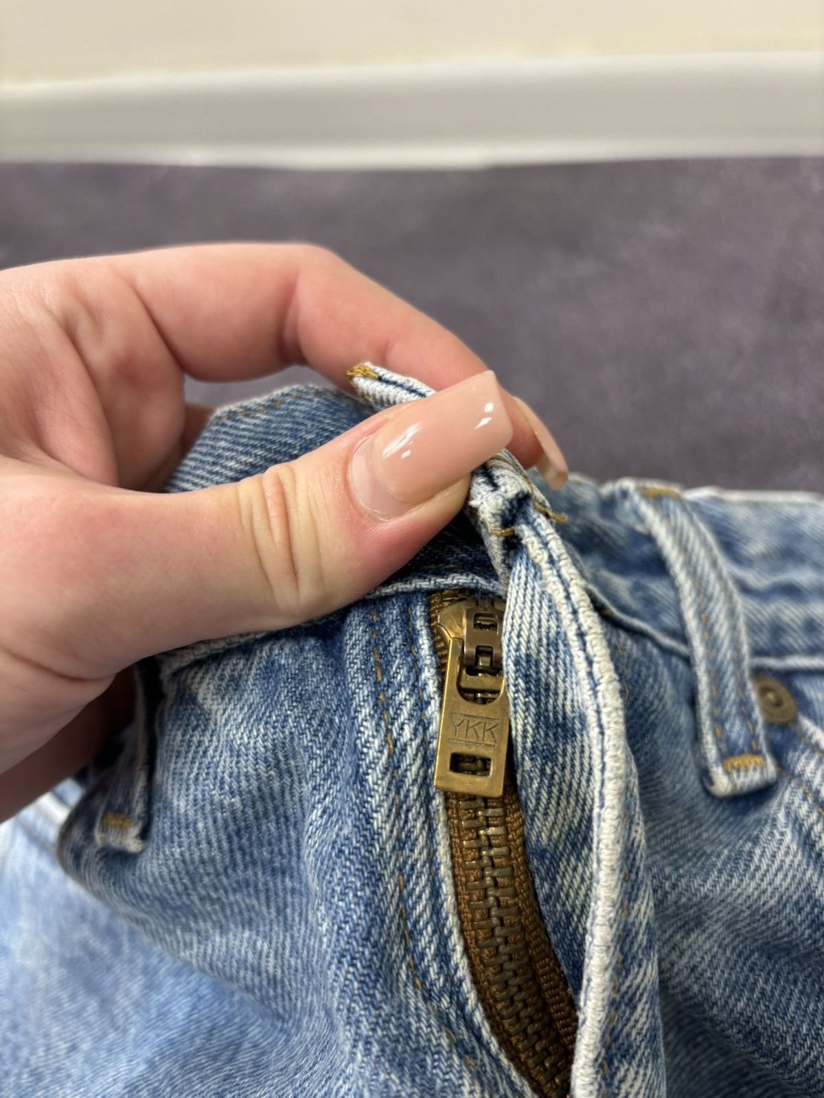 Carhartt Vintage Carhartt USA Faded Washed Blue Hype Denim Jeans Size US 32 / EU 48 - 13 Thumbnail