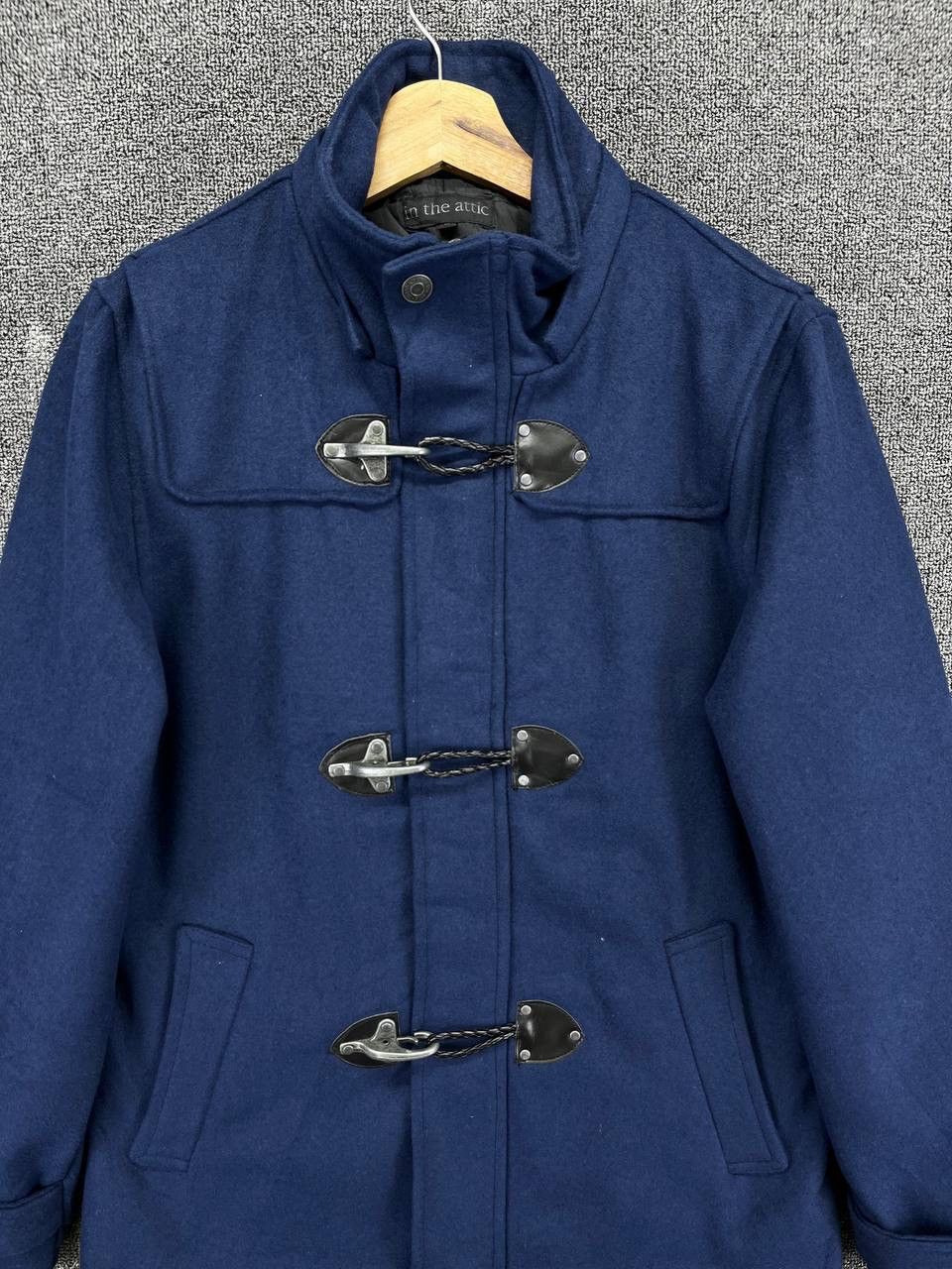 Japanese Brand Vintage In The Attic Rare Zip Up Wool Jacket Size L / US 10 / IT 46 - 4 Thumbnail