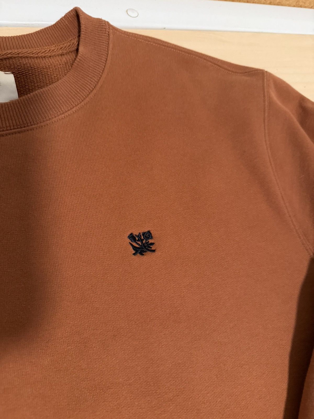 Aime Leon Dore Aime Leon Dore Crest Crewneck Sweatshirt Rustic Brown Size US XL / EU 56 / 4 - 3 Thumbnail