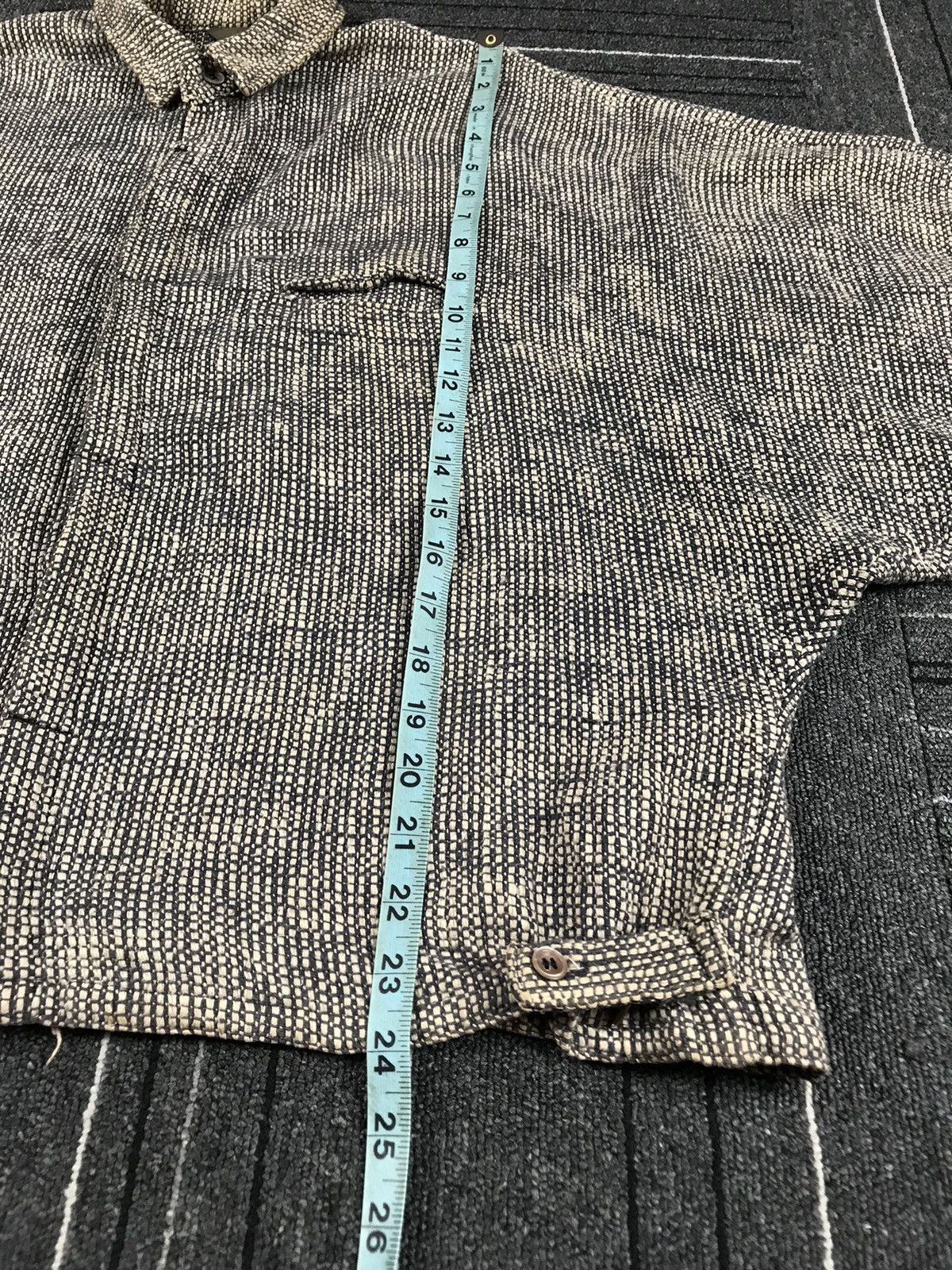 Yohji Yamamoto Vintage Y's Yohji Yamamoto weaves pullover /sashiko/quilt Size US M / EU 48-50 / 2 - 8 Thumbnail