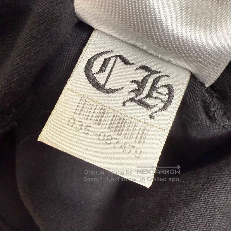 Chrome Hearts CHROME HEARTS Size M Black and yellow logo long sleeve Size US M / EU 48-50 / 2 - 2 Thumbnail
