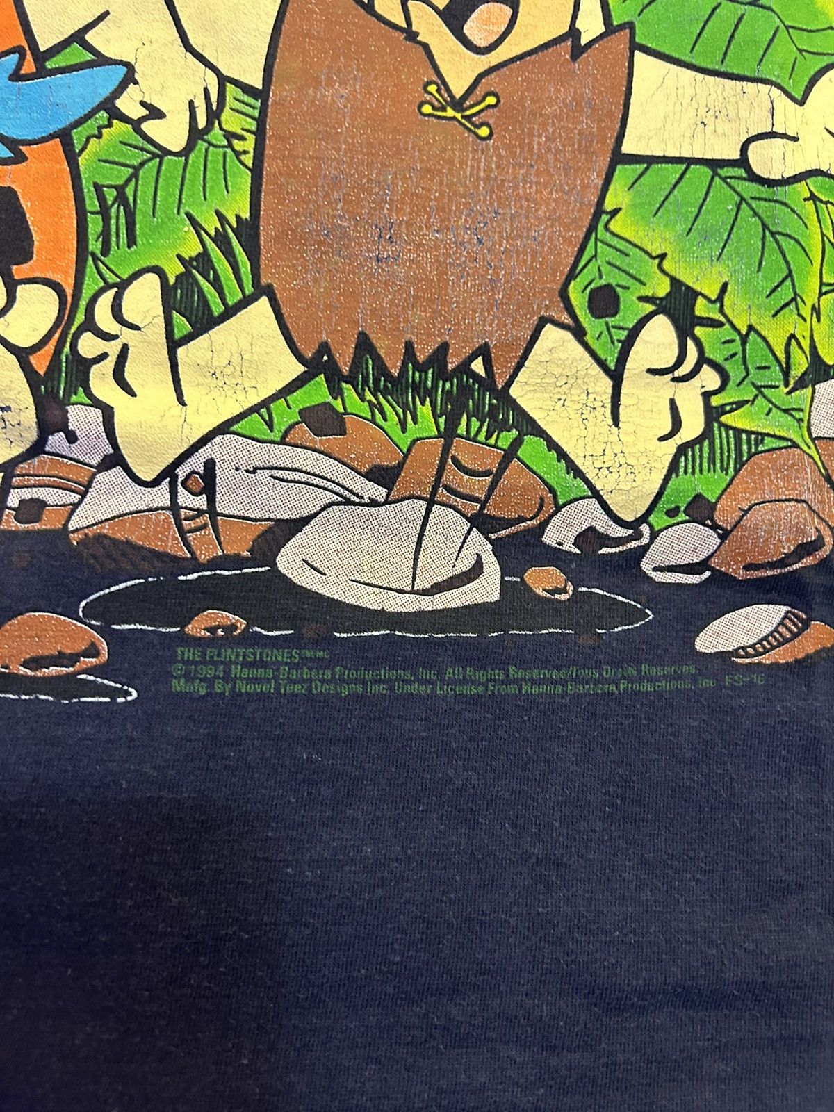 Other Vintage 1994 Flintstones Dinosaur Double Sided Shirt large Size US L / EU 52-54 / 3 - 3 Thumbnail