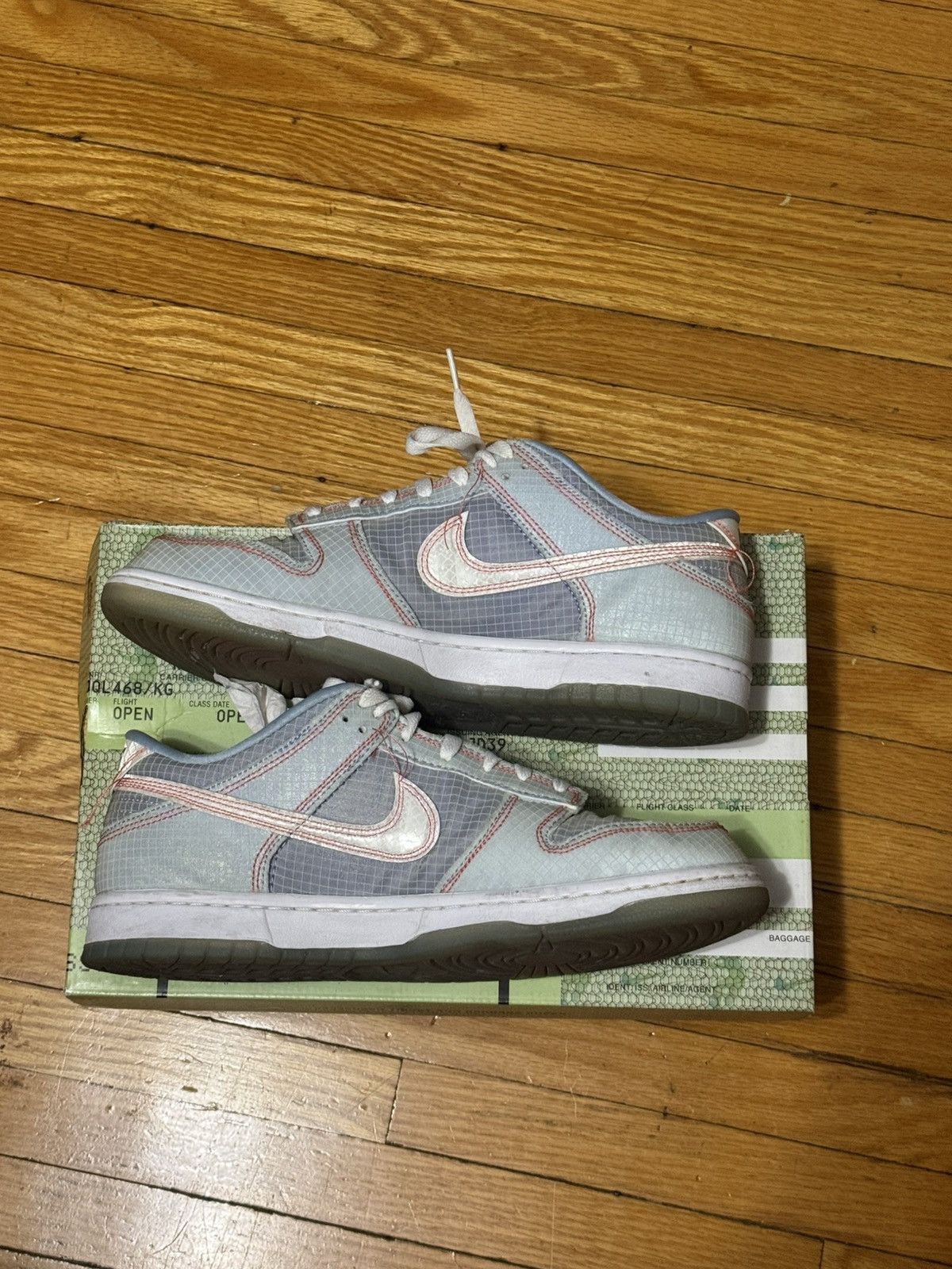 Nike Nike Union Dunk Low Argon Size US 11 / EU 44 - 3 Thumbnail