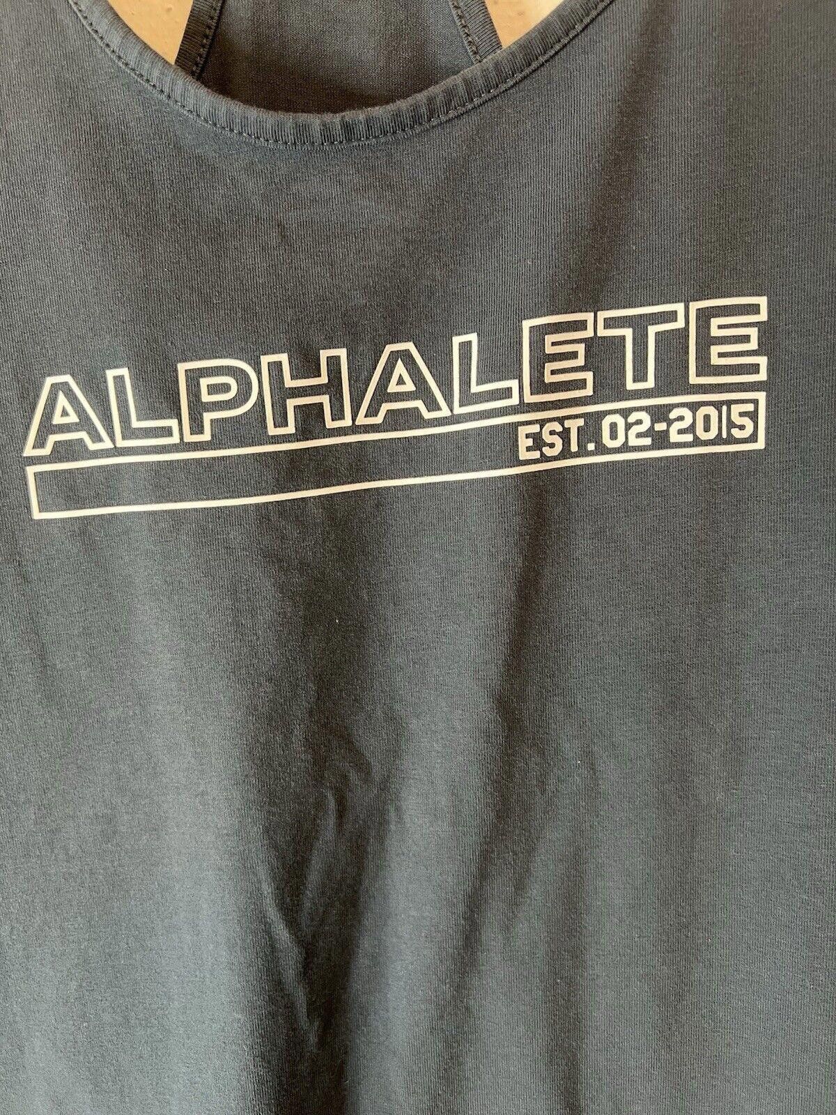 Alphalete Athletics Alphalete Racerback Athletic Tank Top Fitted Sz M Size M / US 6-8 / IT 42-44 - 2 Thumbnail