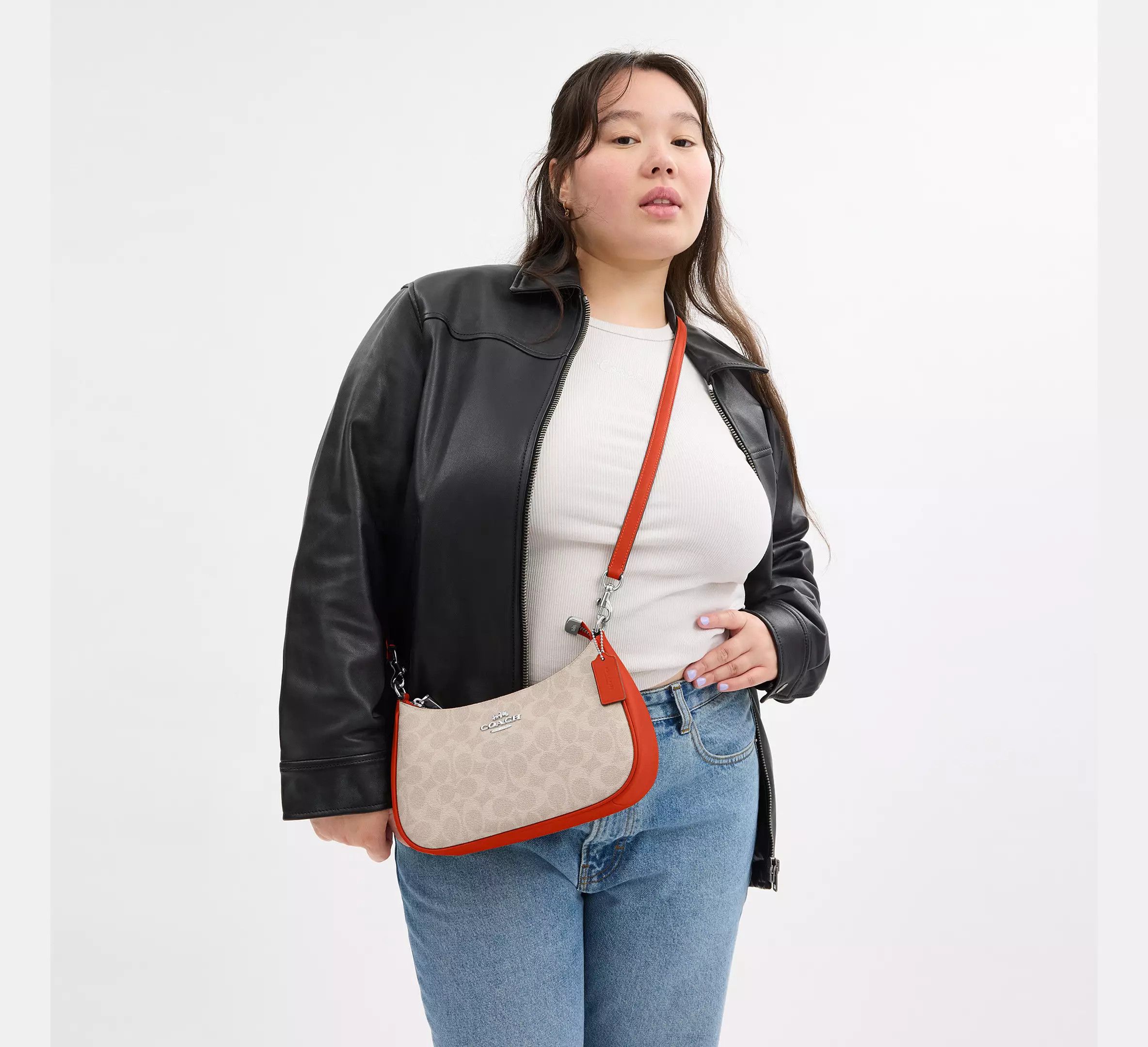 Coach Teri Shoulder Bag In Signature Canvas CV933 Size ONE SIZE - 9 Thumbnail