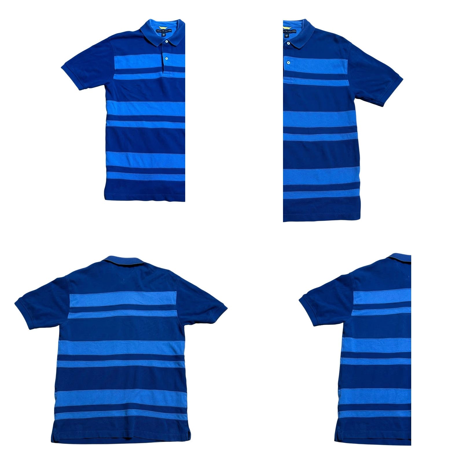Tommy Hilfiger Tommy Hilfiger Polo Shirt Lot Of 3 Men's L 90s Y2K Short Sleeve Blue Red Knit Embroidered Logo Button-Down Casual Activewear Shirt Size US L / EU 52-54 / 3 - 9 Thumbnail