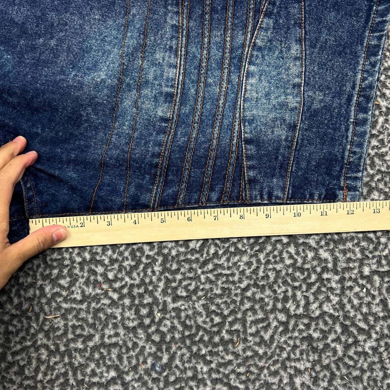 Rocawear Rocawear Shorts Men 40W Moto Jeans Stretch Denim Pockets Y2K Size US 40 / EU 56 - 5 Thumbnail