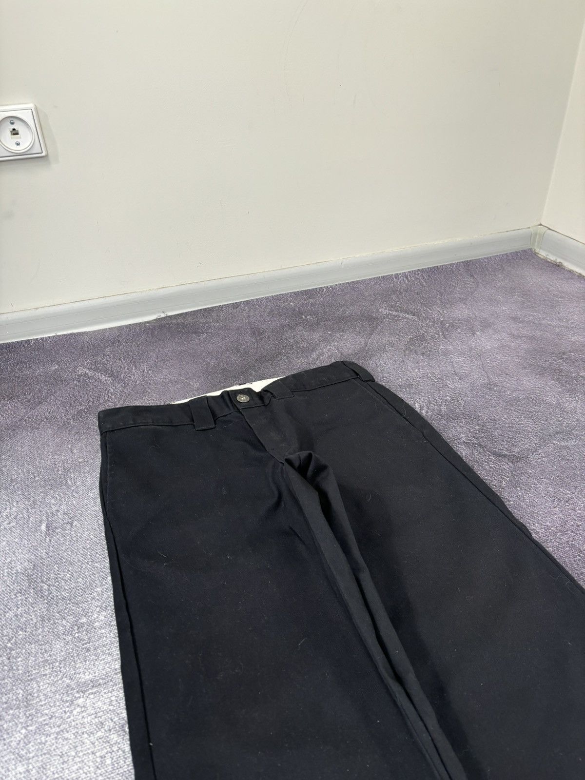 Dickies Vintage Dickies 874 Slim Straight Black Hype Skate Pants Size US 32 / EU 48 - 12 Thumbnail
