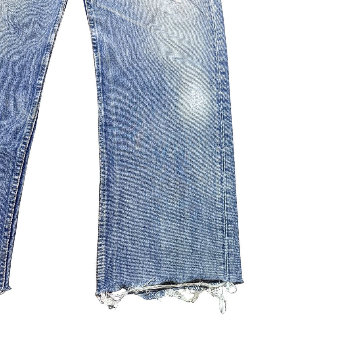 Levi's Vintage 90s Levis 501xx Distressed Cropped Jeans Size US 34 / EU 50 - 10 Thumbnail