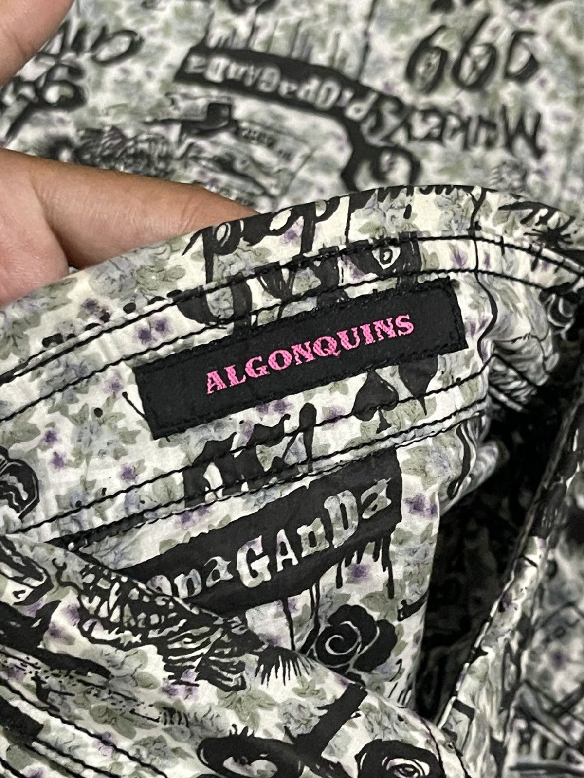 If Six Was Nine Algonquins Punk Poem Fullprint Shirts Size US S / EU 44-46 / 1 - 7 Thumbnail