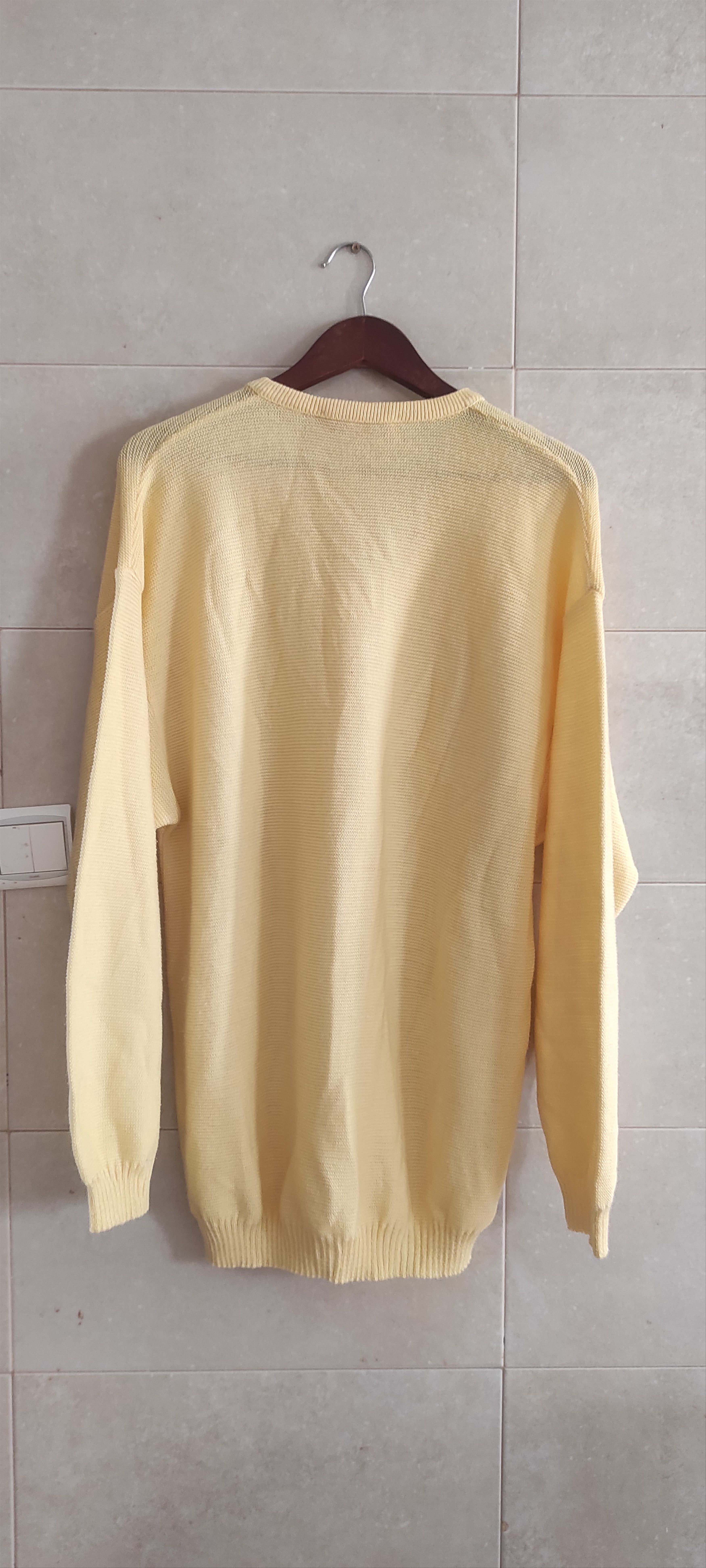 Vintage Lewinger Golf Cardigan Mens Retro Cable Knit Tennis Sweater Size US XL / EU 56 / 4 - 2 Thumbnail