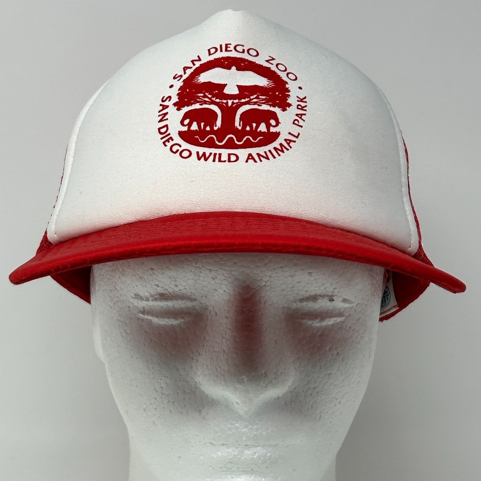 Vintage Vintage 80s San Diego Zoo Trucker Hat Baseball Cap Size ONE SIZE - 2 Thumbnail