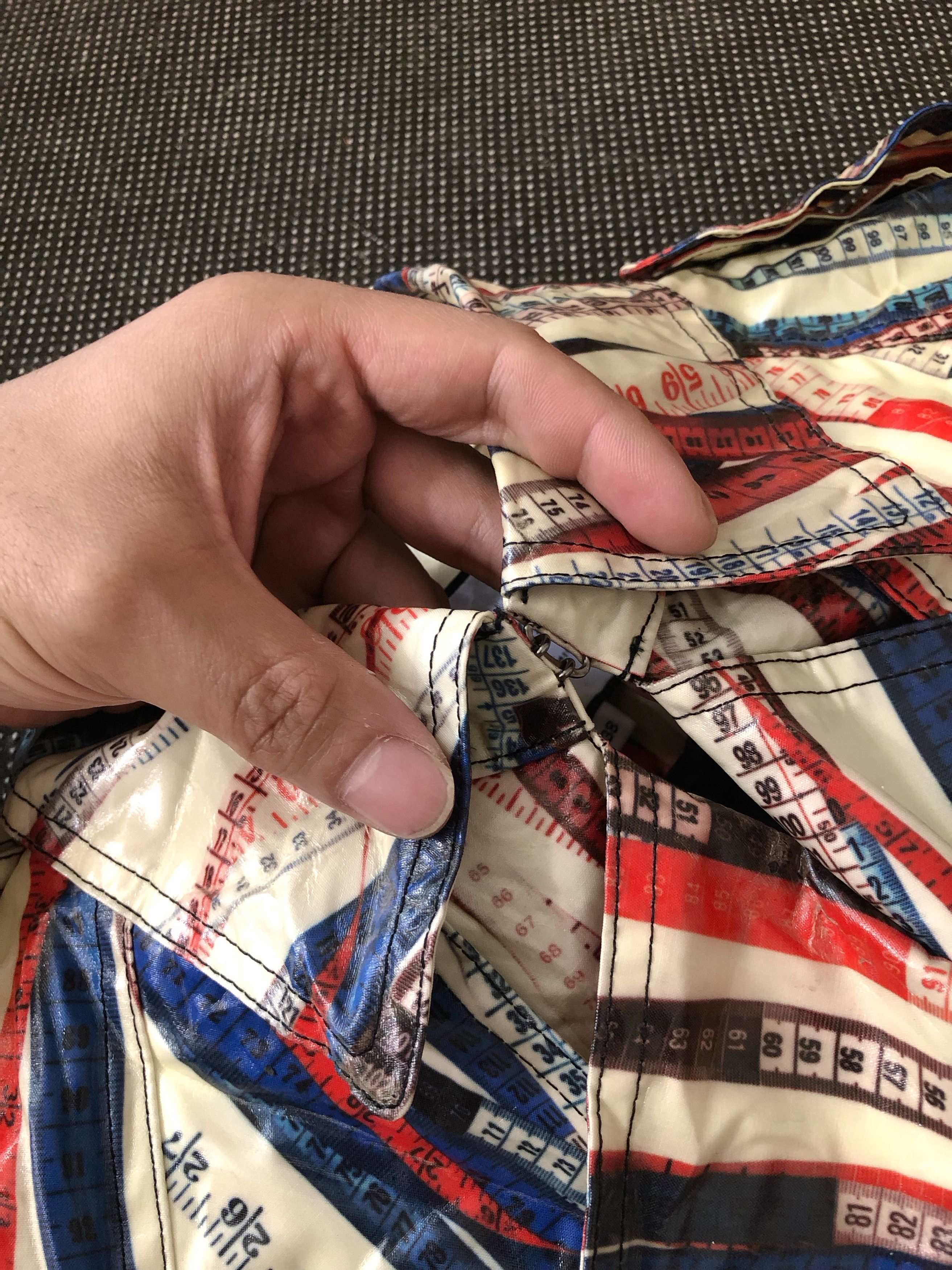 Jean Paul Gaultier RARE🔥FW2015 GAULTIER SEPT PREMIERES RULER TAPE TRENCH COAT Size M / US 6-8 / IT 42-44 - 13 Thumbnail