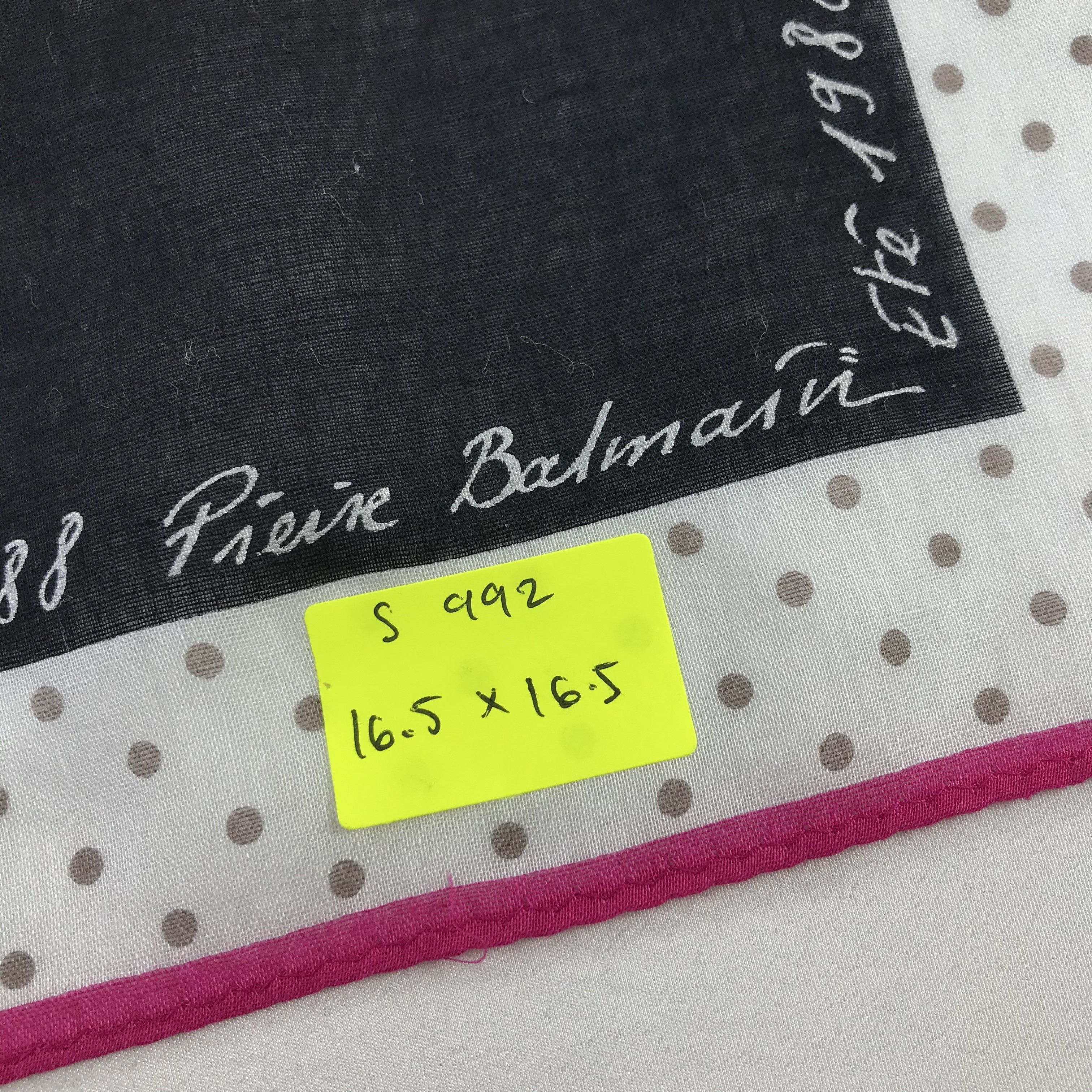 Vintage Pierre Balmain Handkerchief / Neckerchief / Bandana Size ONE SIZE - 5 Thumbnail