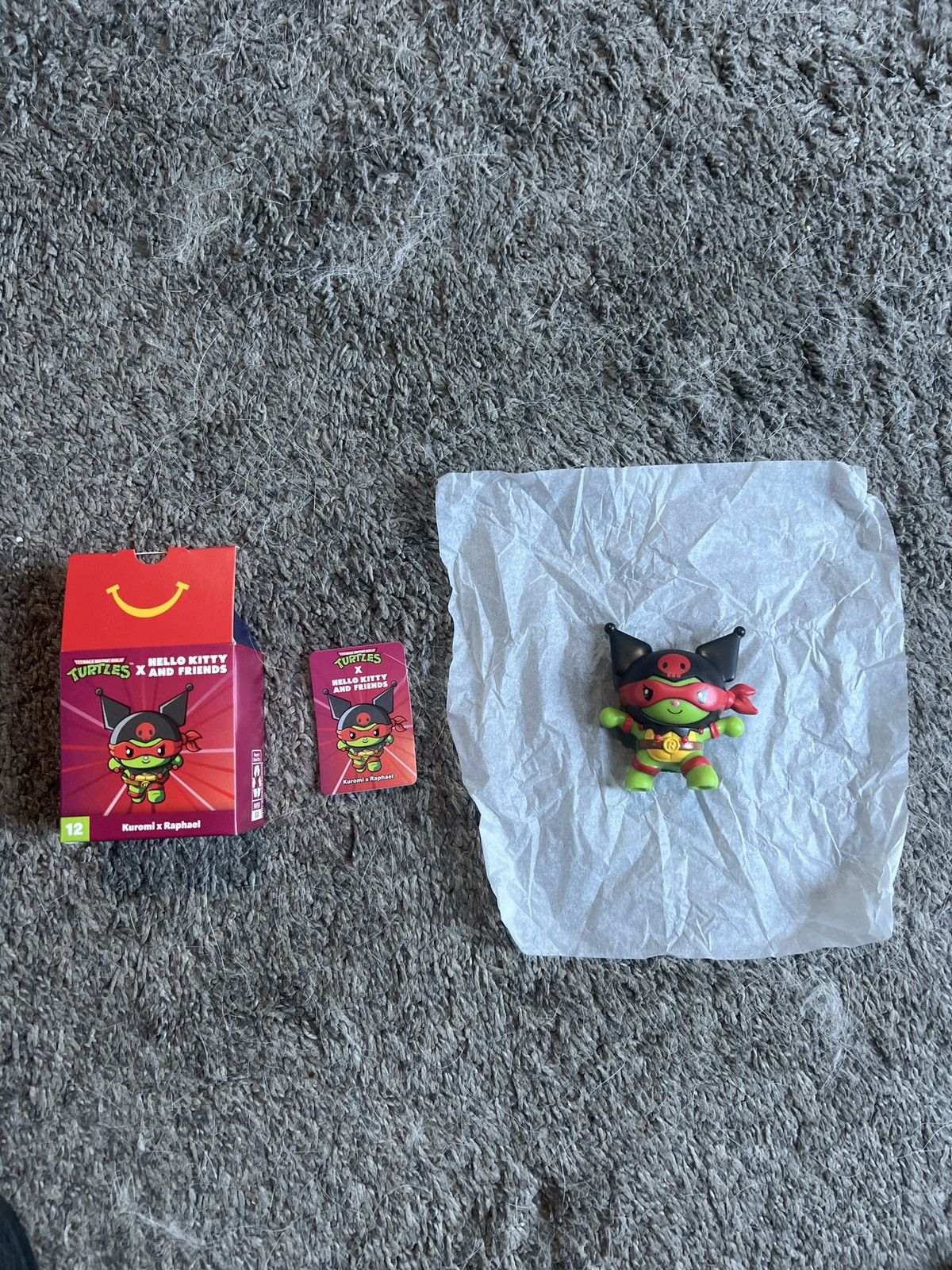 Nickelodeon TMNT X Hello Kitty And Friends Kuromi X Raphael Size ONE SIZE - 1 Thumbnail