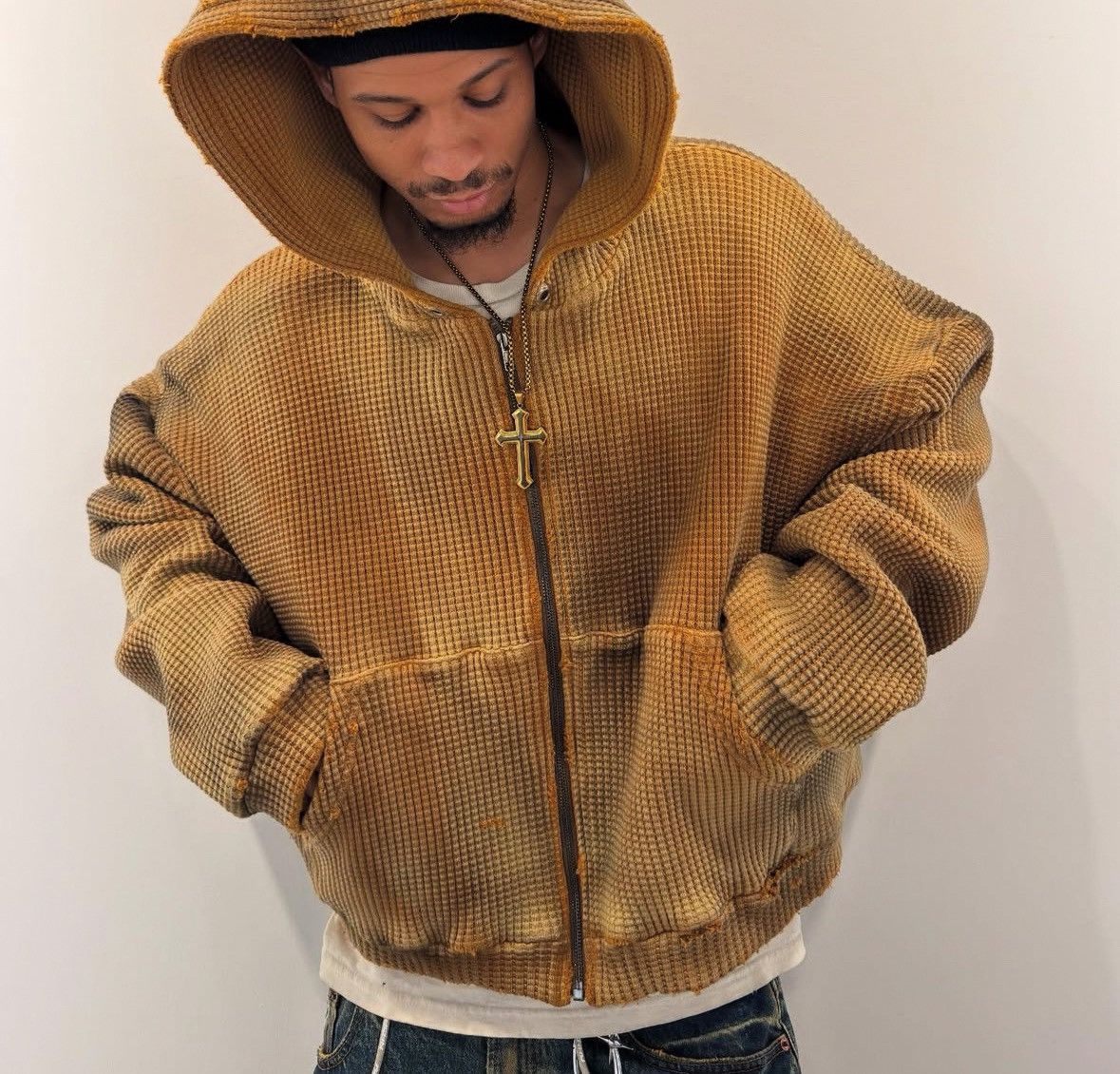 The GV Gallery The Gv gallery Raspberry hills waffle thermal zip Size US M / EU 48-50 / 2 - 1 Thumbnail