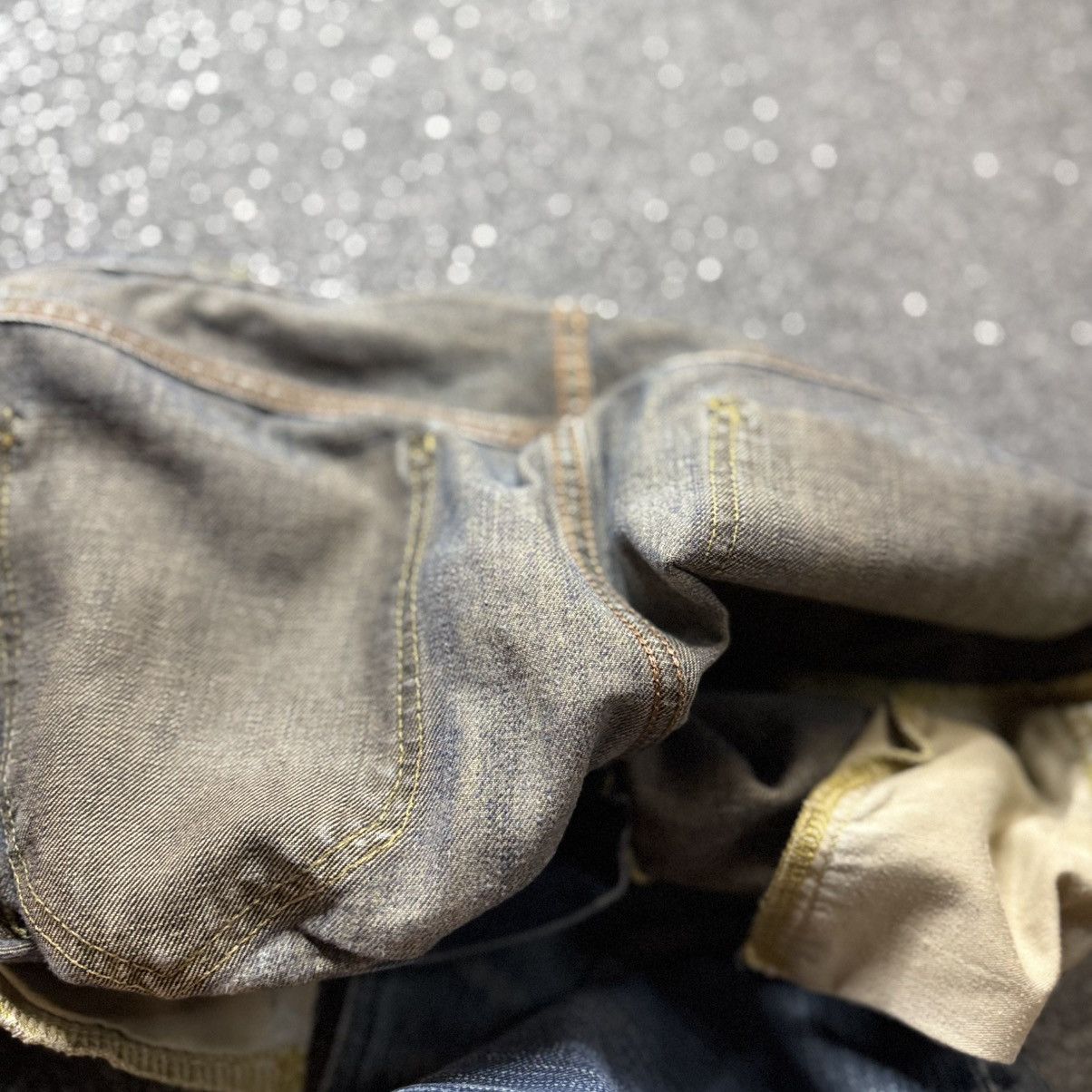 Beauty Beast 🔥🇯🇵 Vintage 90s Japanese Baggy Flared Jeans Size US 31 - 11 Thumbnail