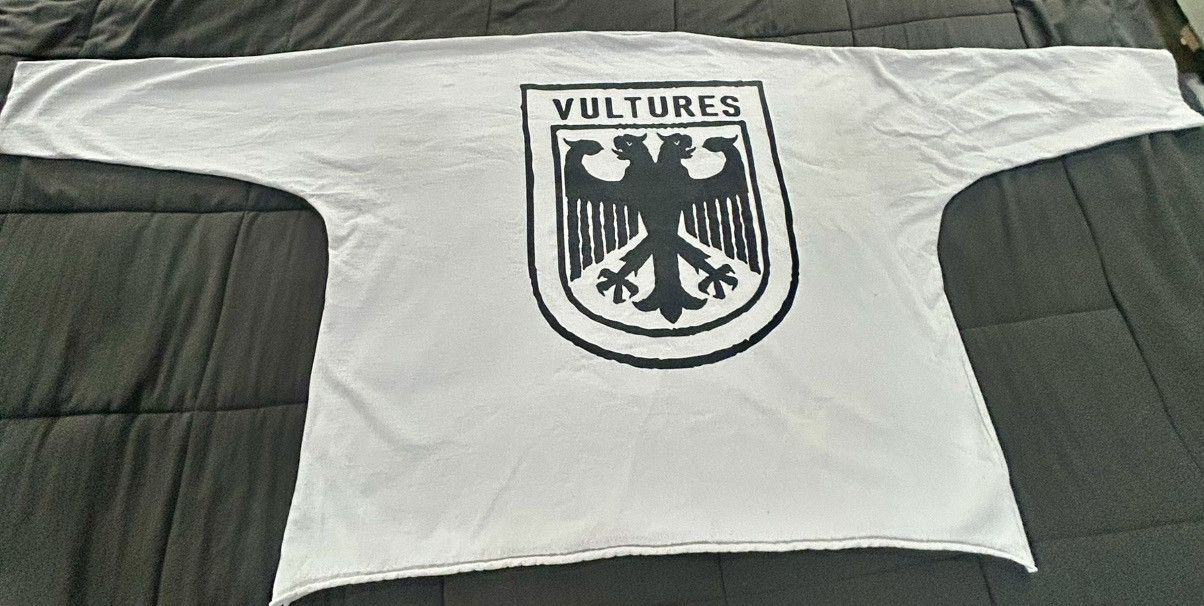 Yeezy Yeezy - Vultures 1 Logo Long Sleeve Shirt - White (Size 3) Size US L / EU 52-54 / 3 - 6 Thumbnail