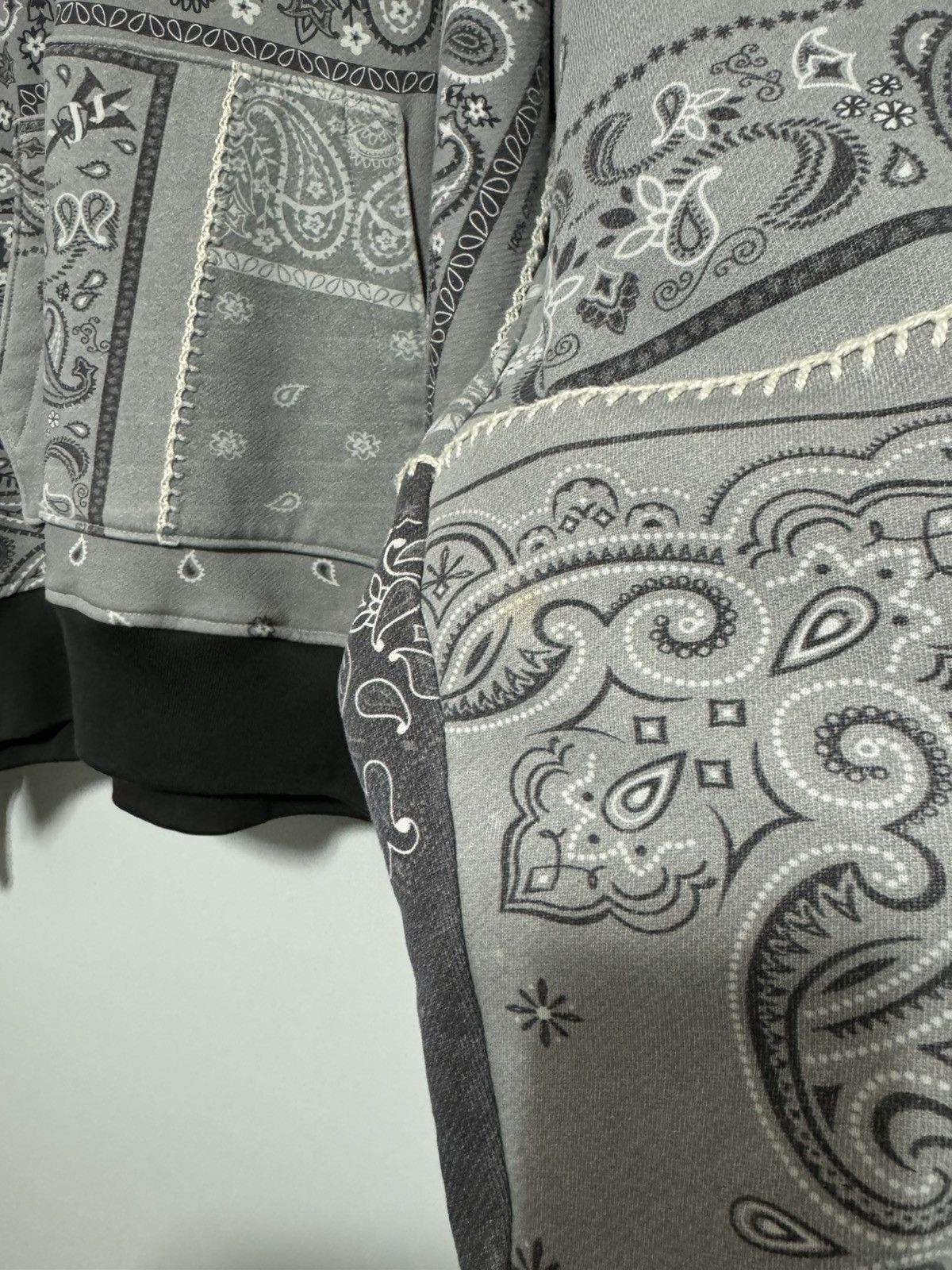 Amiri Paisley print hood sweat Size US L / EU 52-54 / 3 - 7 Thumbnail