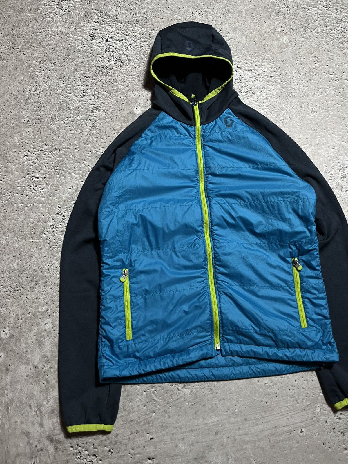 Other Scott Hybrid Jacket Men’s S – Blue & Black Hooded Softshell Size US S / EU 44-46 / 1 - 3 Thumbnail