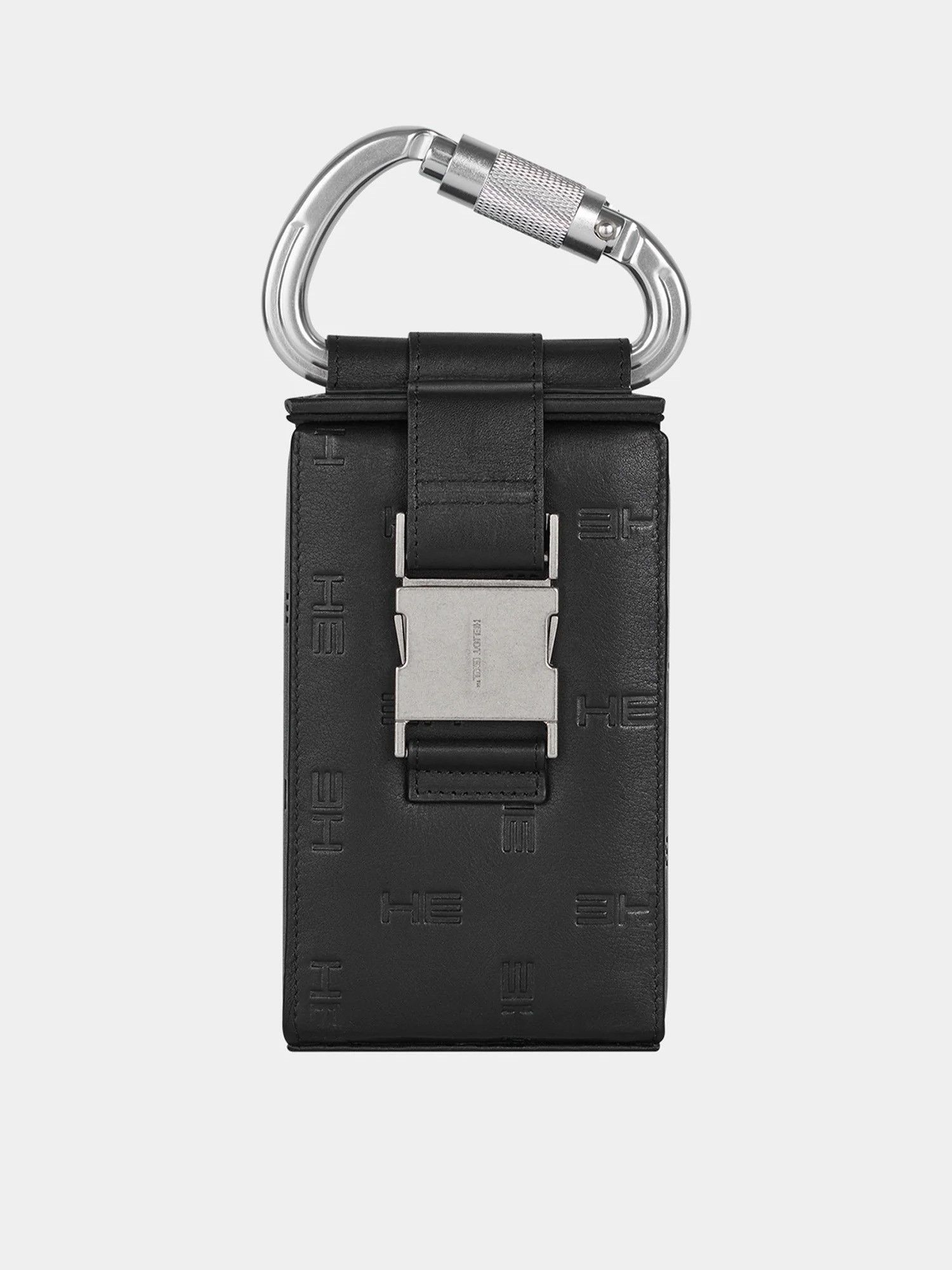 Heliot Emil AW20 LEATHER CARABINER MONOGRAM PHONE SLING BAG Size ONE SIZE - 10 Thumbnail